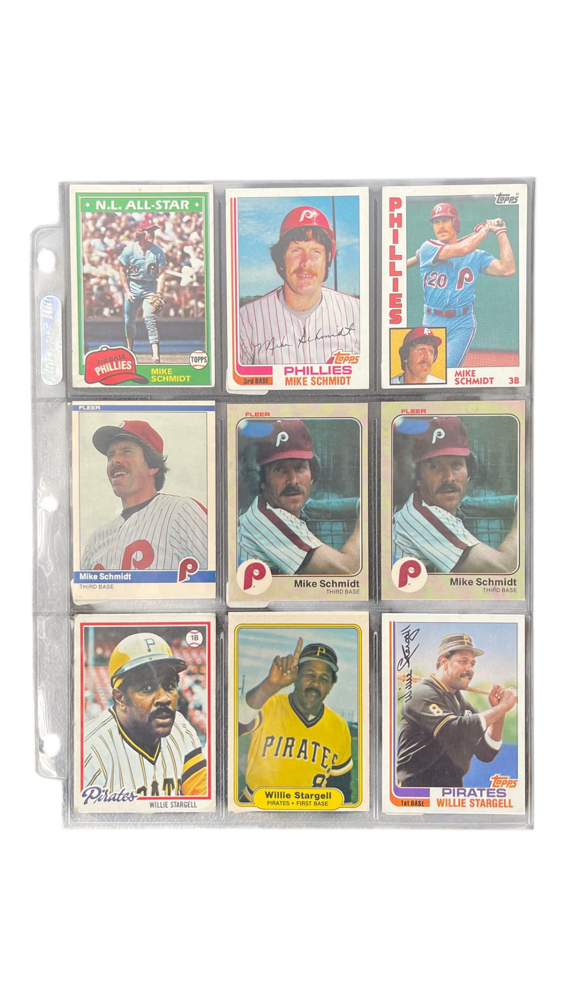 Mike Schmidt & Willie Stargell Card Group: Mike Schmidt & Willie Stargell Card Group