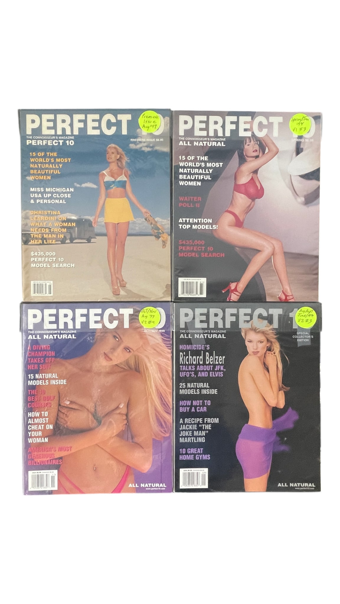 Lot of Four Perfect Magazine Issues: Lot of Four Perfect Magazine Issues