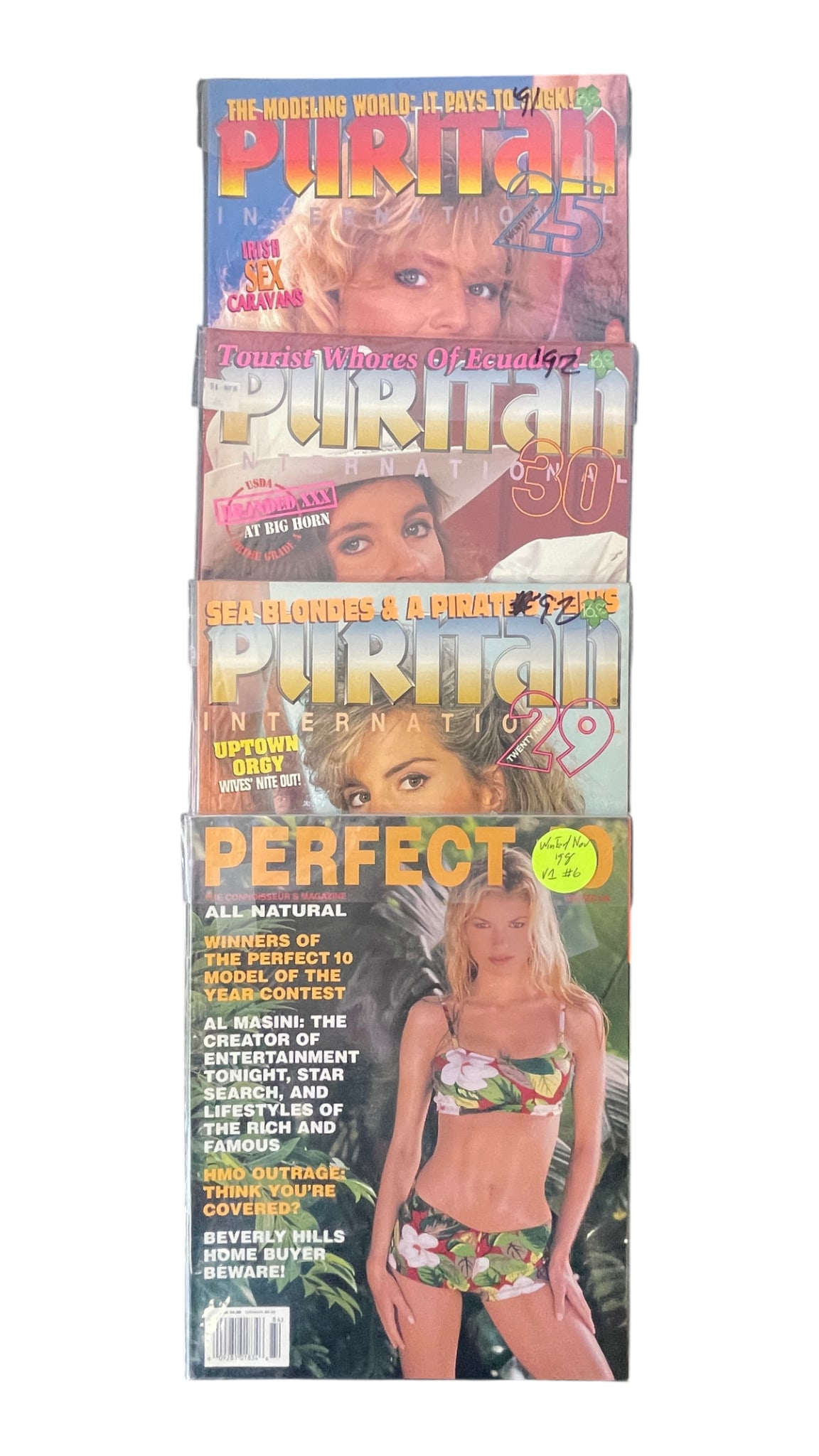 Lot of Four Perfect Magazines: Lot of Four Perfect Magazines