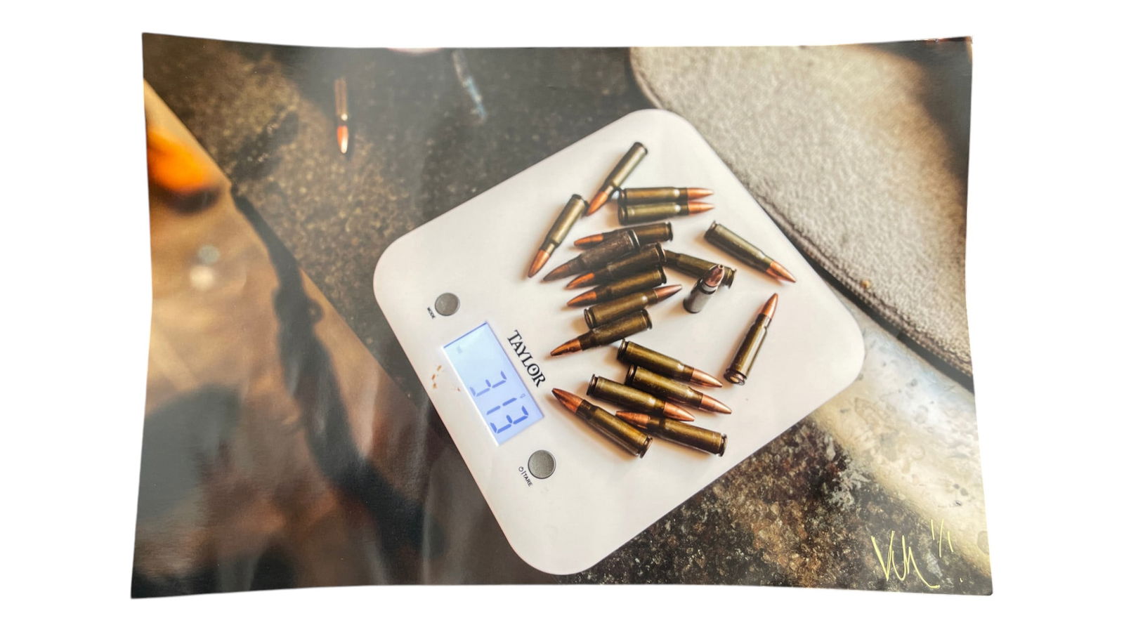 Signed Bullet Still Life Photo (1 of 4)