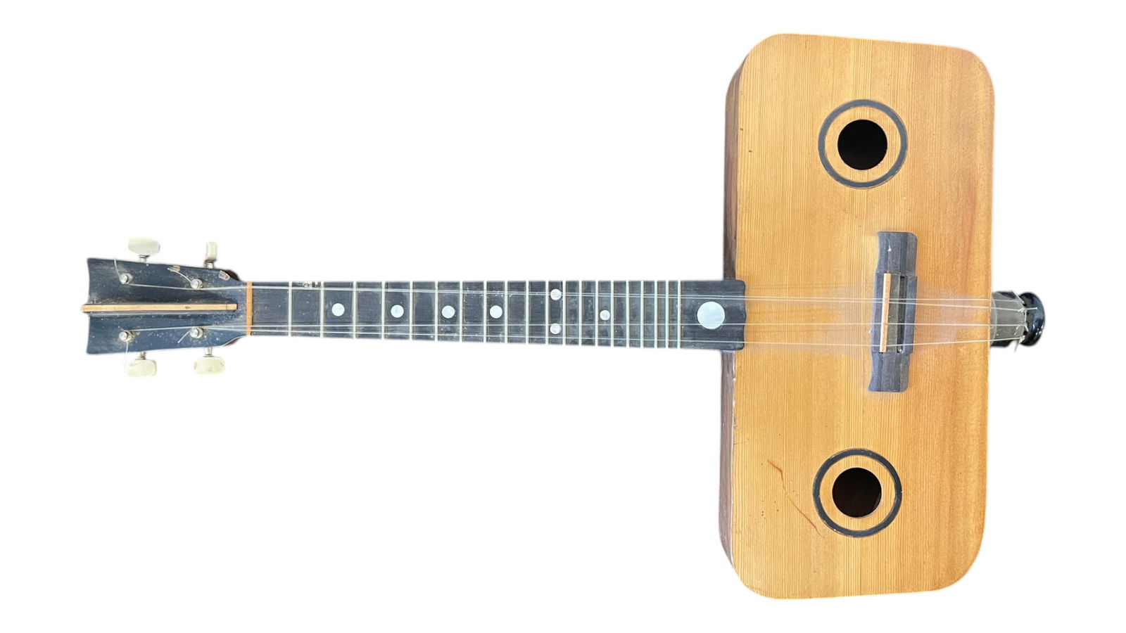 Vintage Custom Made Cigar Box Ukulele (1 of 4)