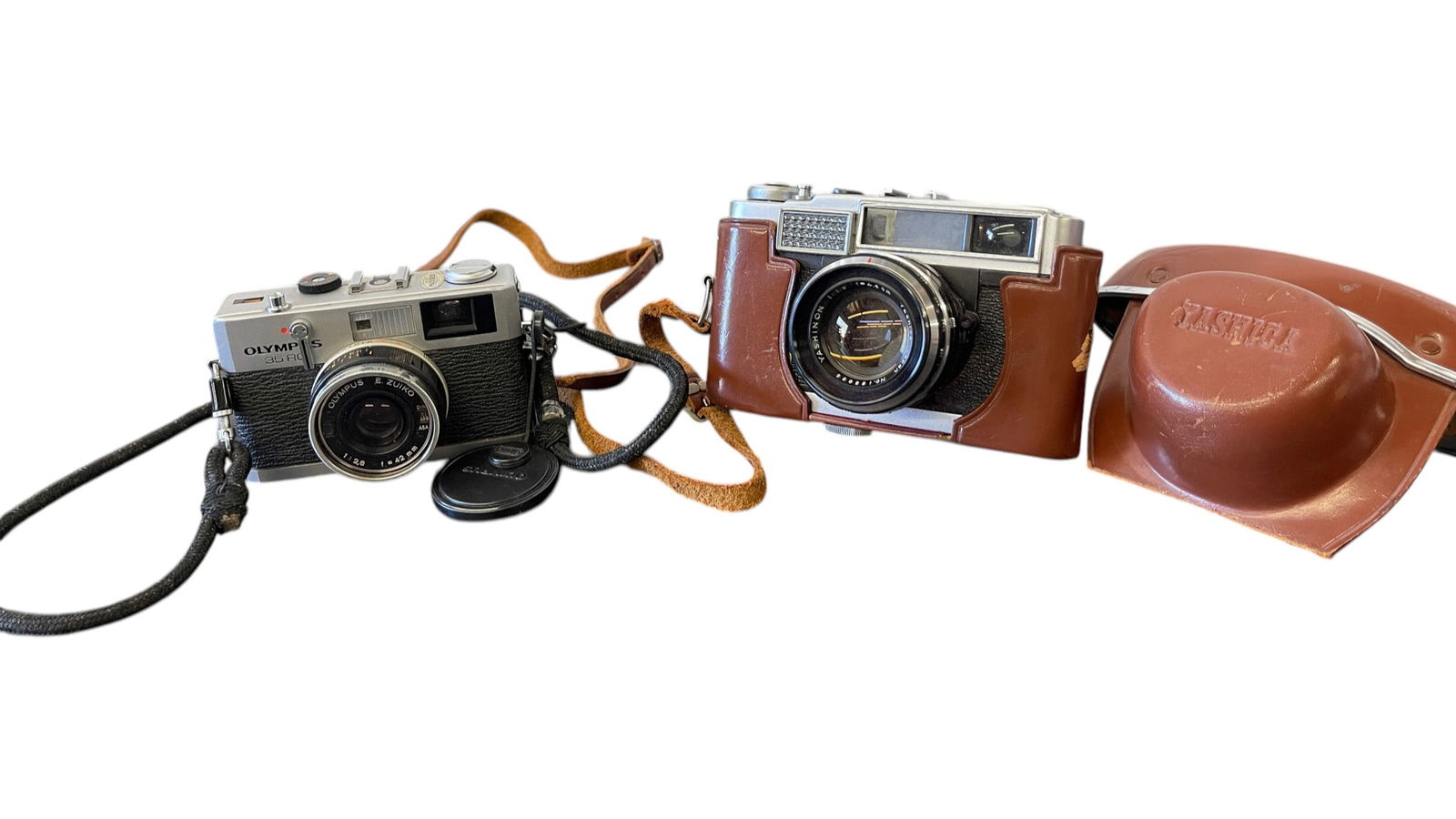 Olympus 35 RC & Yashica Camera Lot (1 of 7)