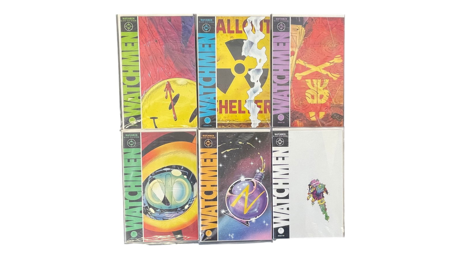The Watchmen #1-12 Comic Book Set (1 of 4)