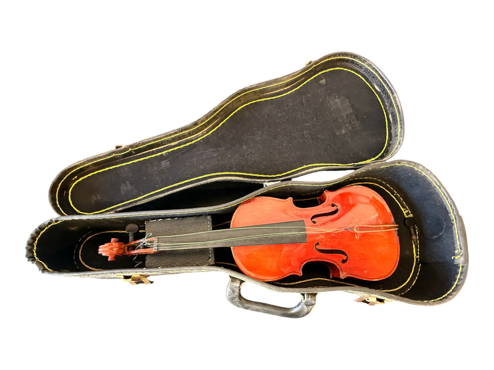 Child’s Red Violin with Case (1 of 2)