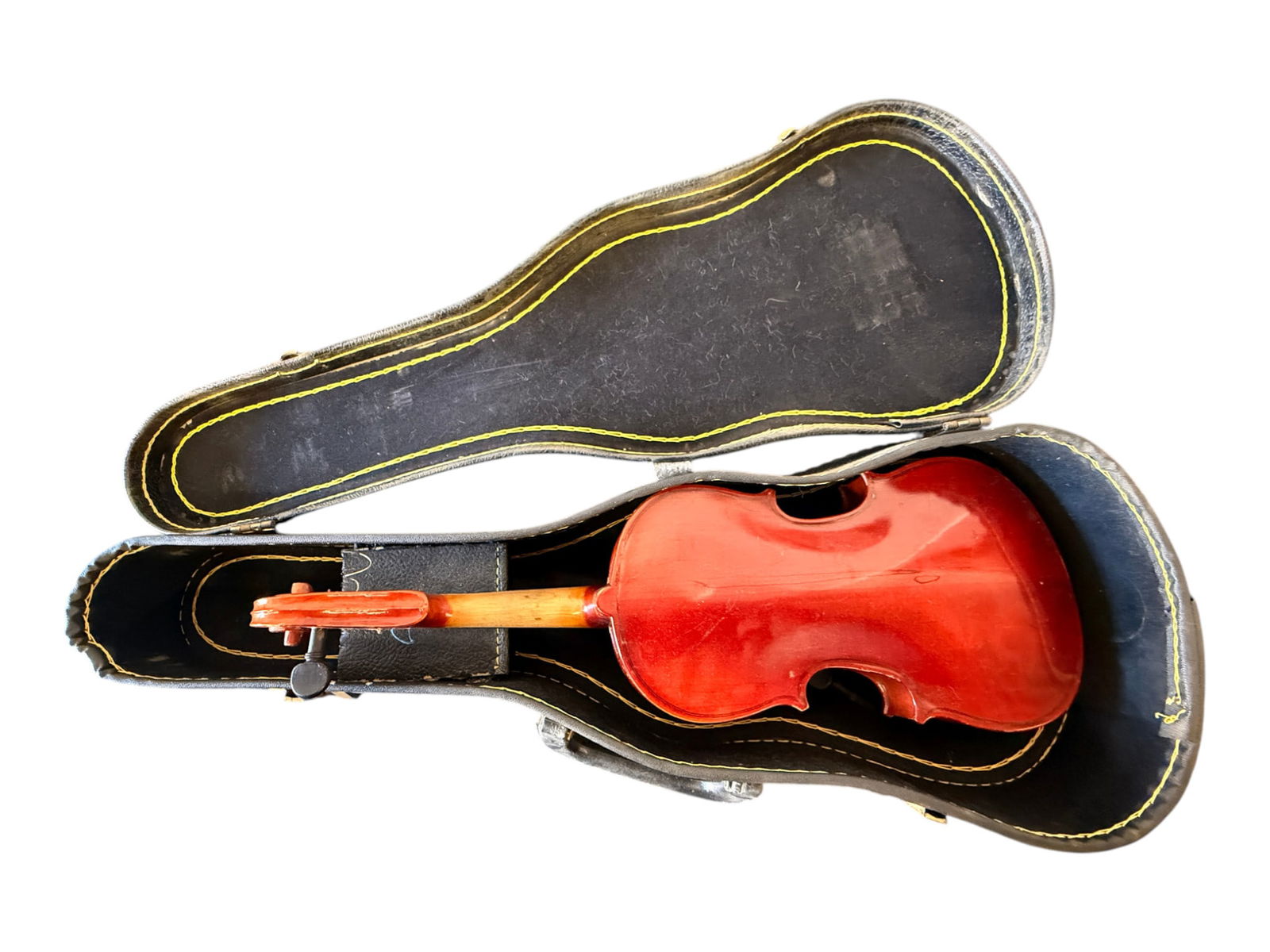 Child’s Red Violin with Case - 2