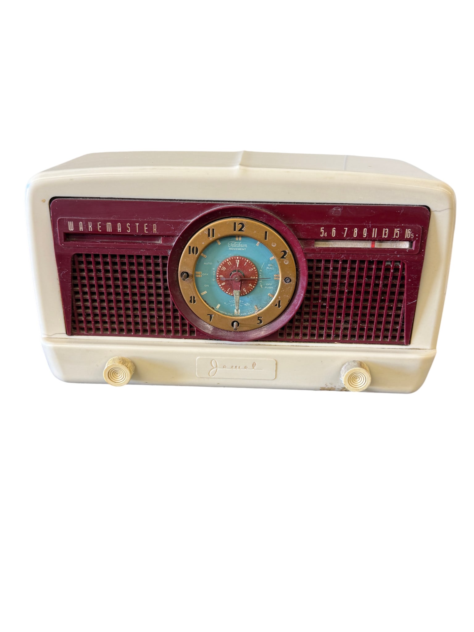 Jewel Wakemaster Clock Radio: Jewel Wakemaster Clock Radio