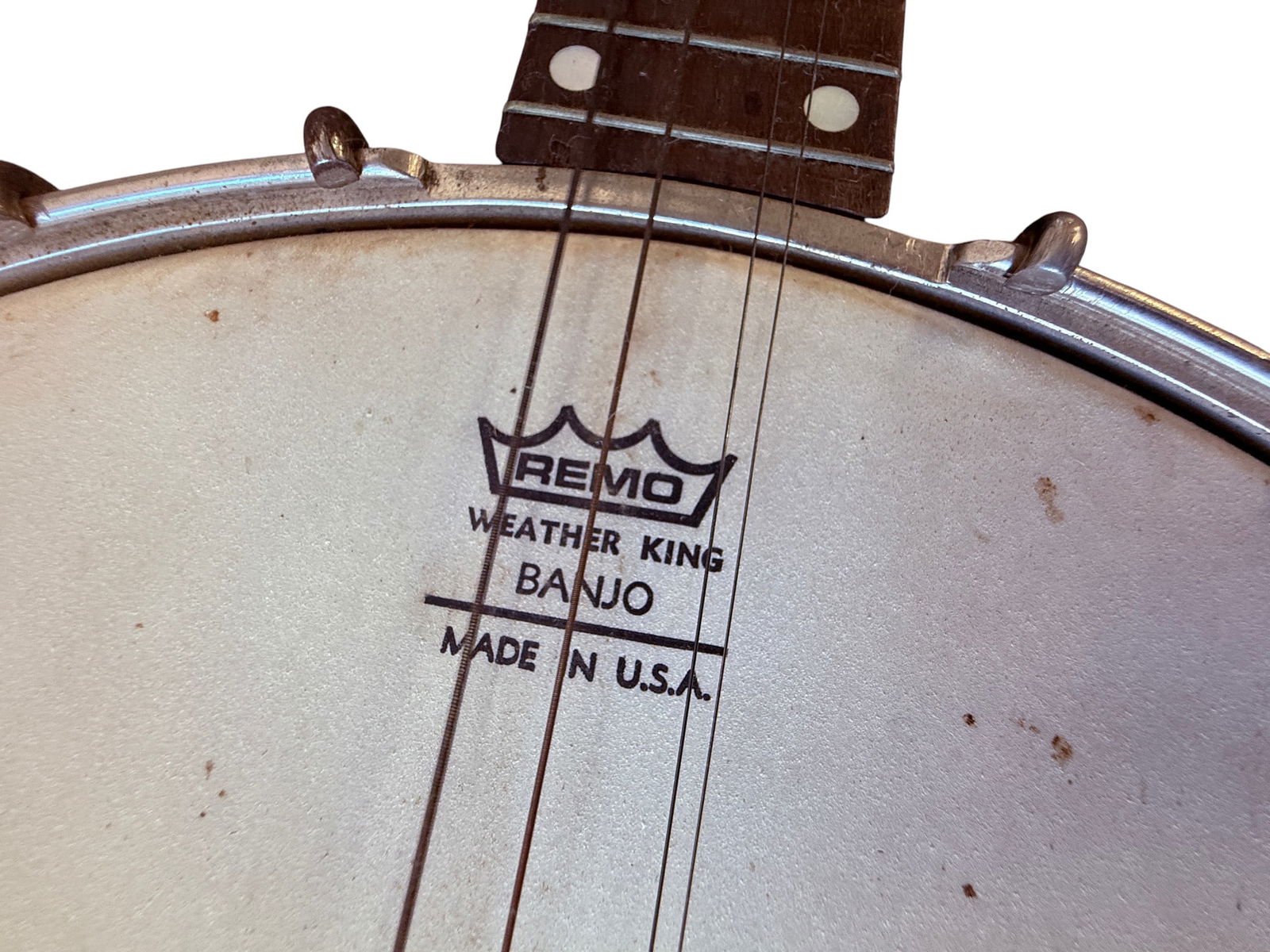 Vintage Four String Banjo - 2