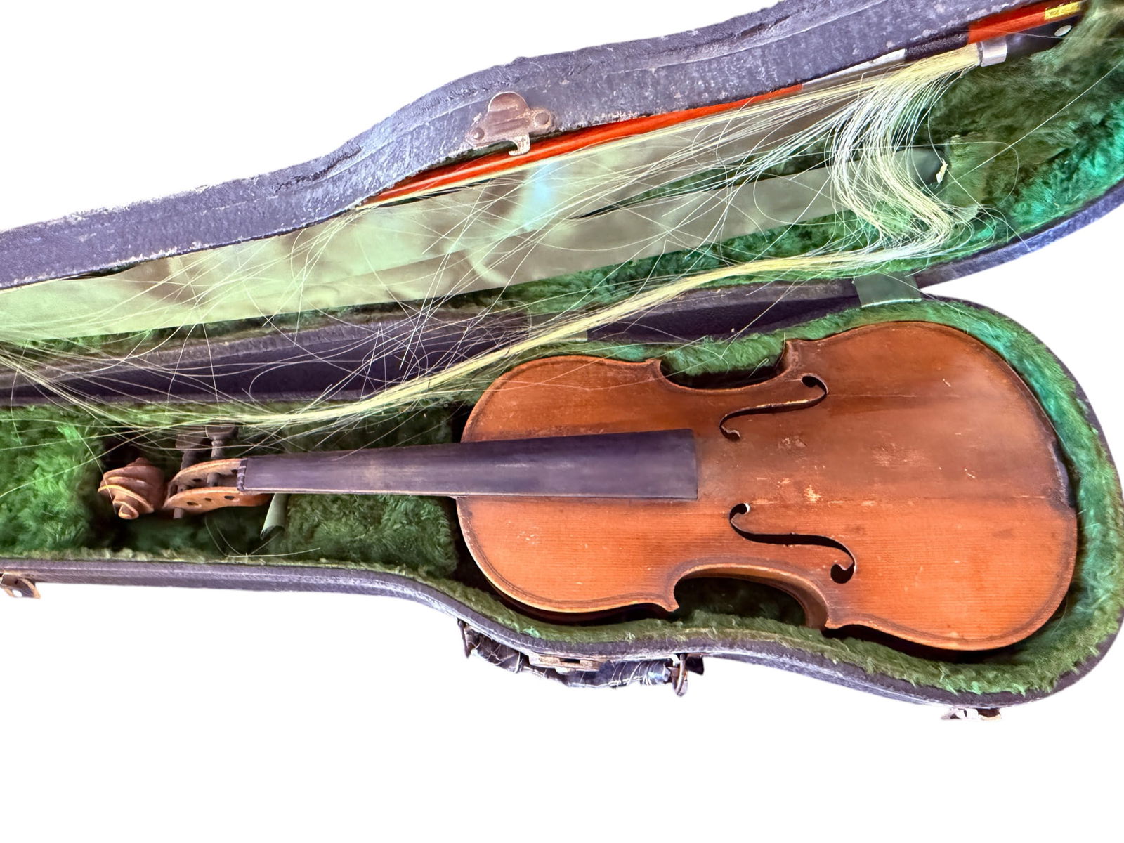 Violin with Bow in Case - 2