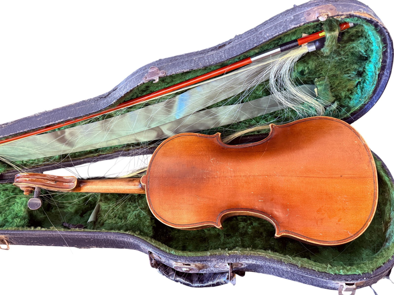 Violin with Bow in Case - 4