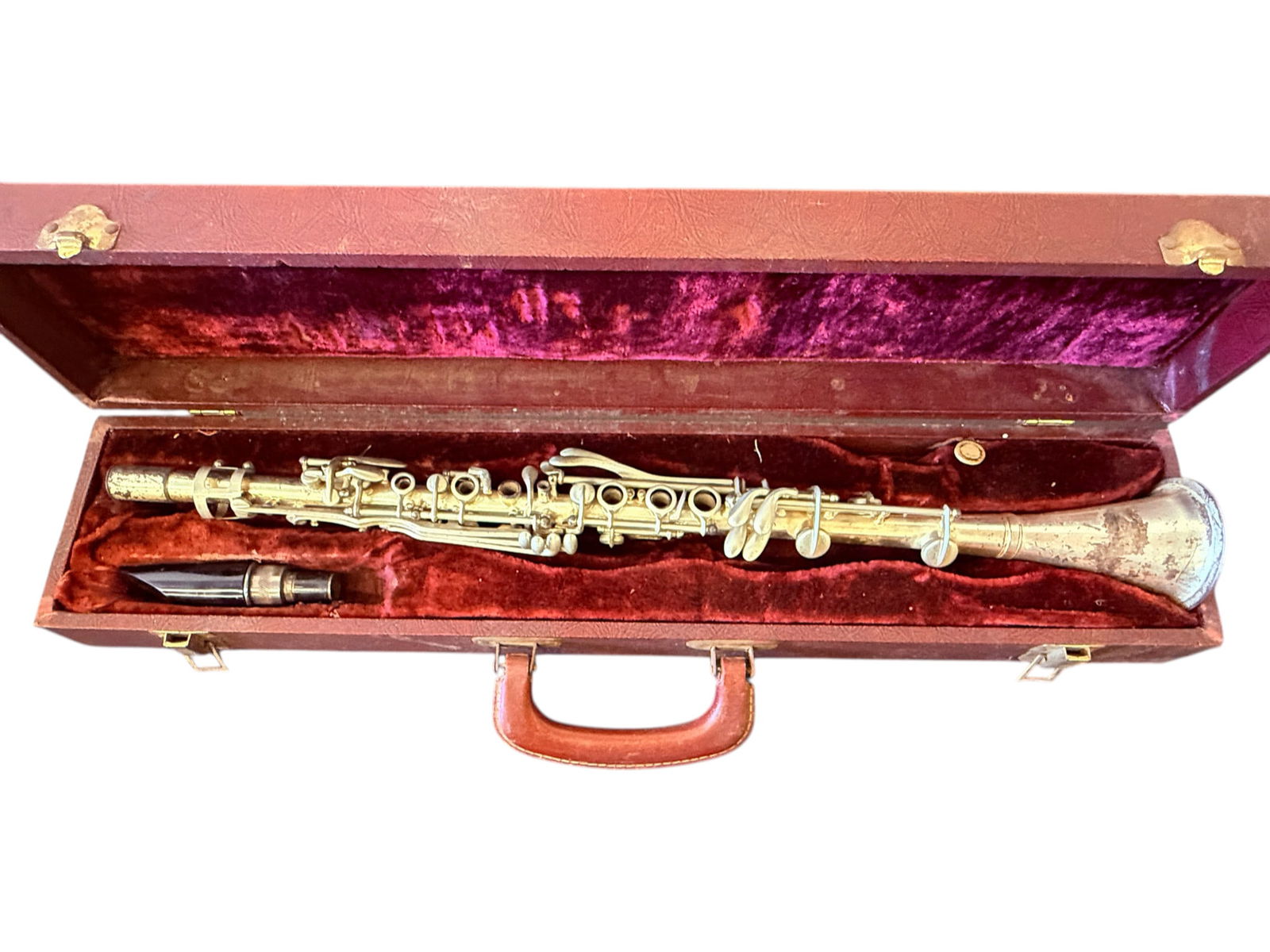 Vintage Straight Soprano Saxophone in Case: Vintage Straight Soprano Saxophone in Case
