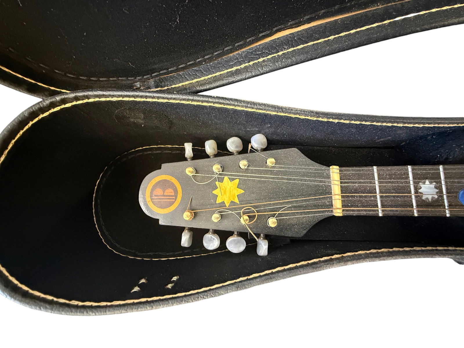 Mandolin Style String Instrument in Case - 2