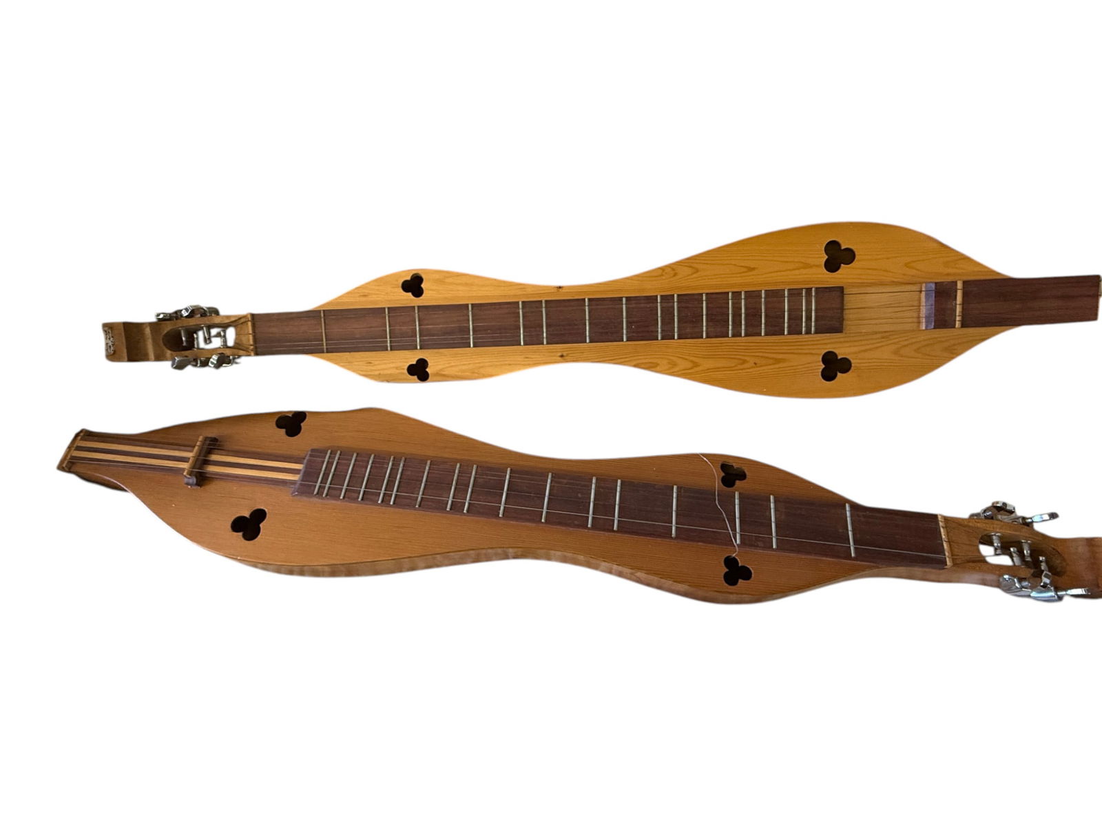 Pair of Vintage Dulcimers: Pair of Vintage Dulcimers