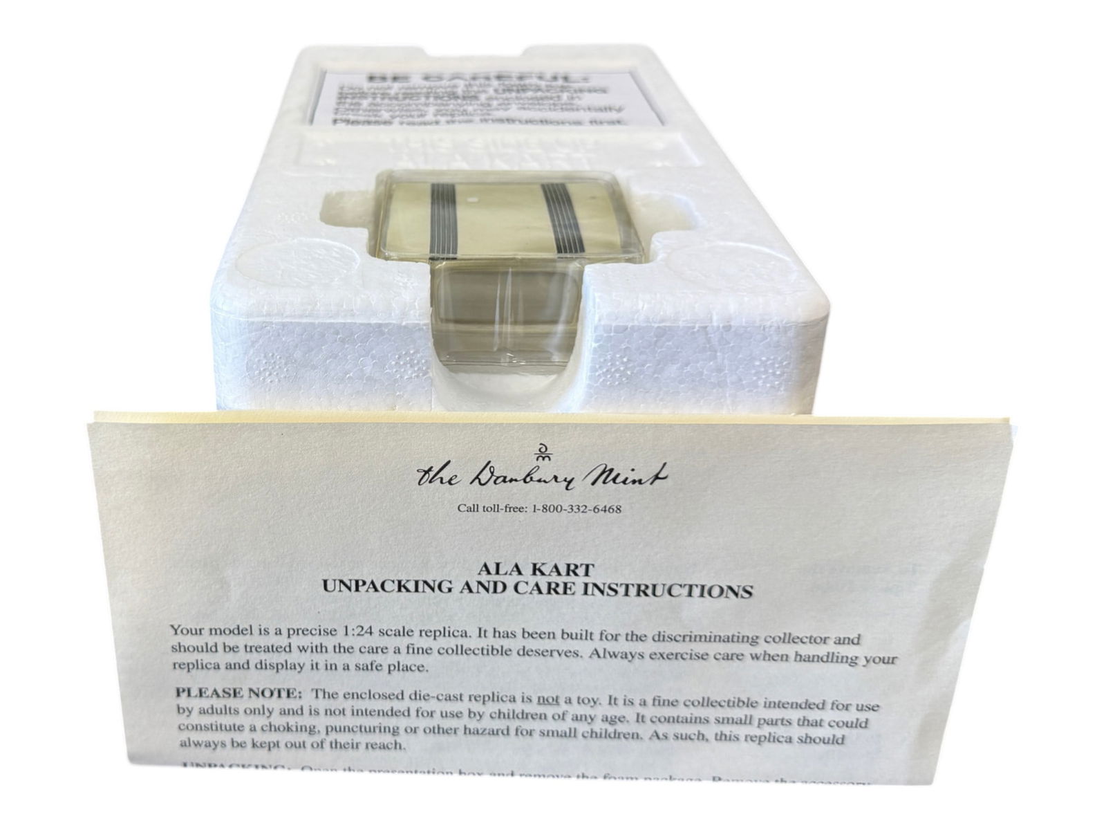 The Danbury Mint Ala kart 1:24 Model Replica (1 of 4)