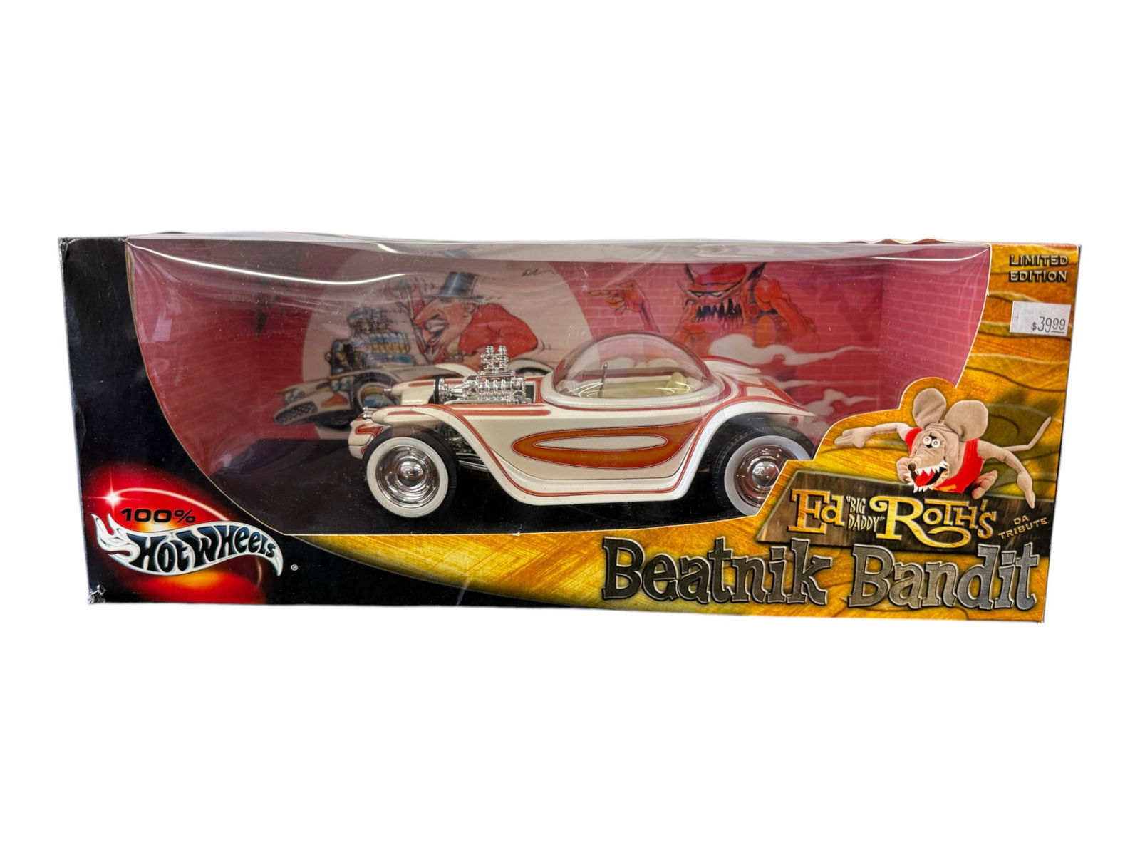 Hot Wheels Ed Roth Beatnik Bandit Model Car: Hot Wheels Ed Roth Beatnik Bandit Model Car
