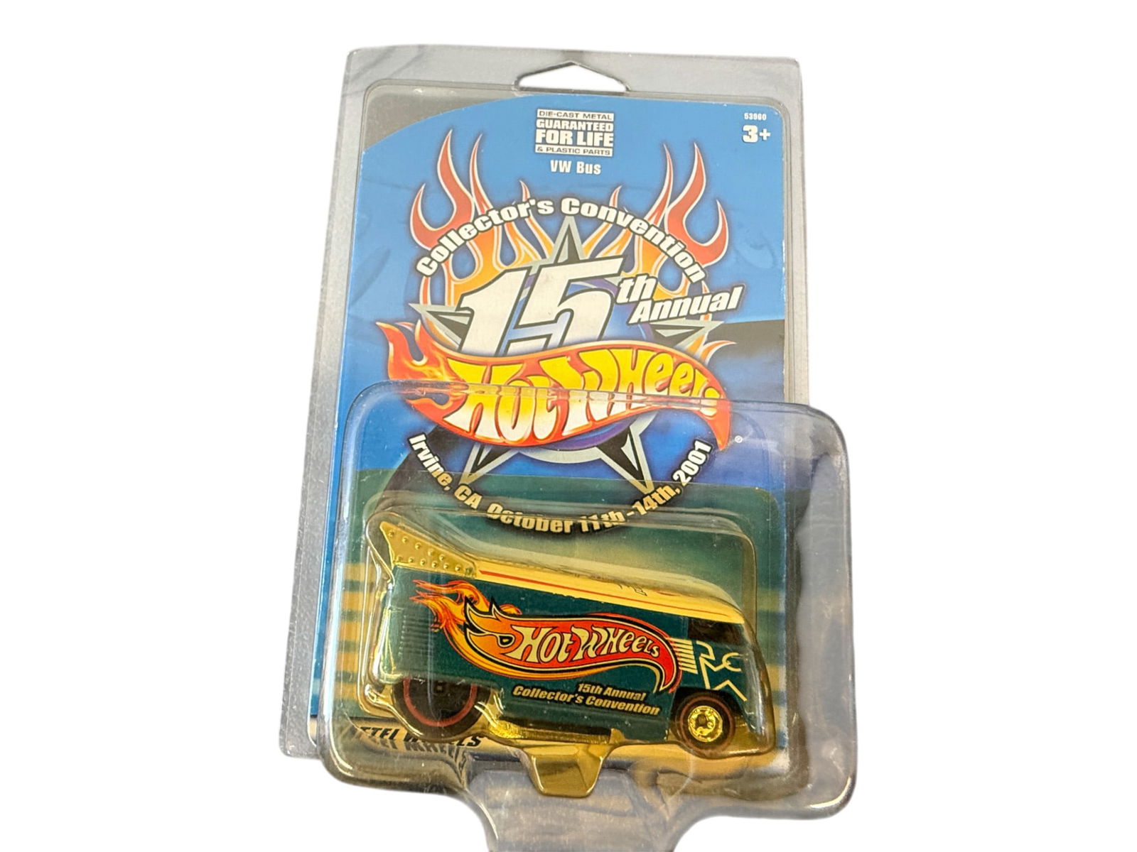 Hot Wheels 15th Annual Collector’s Convention VW Bus Die-Cast Car (1 of 3)