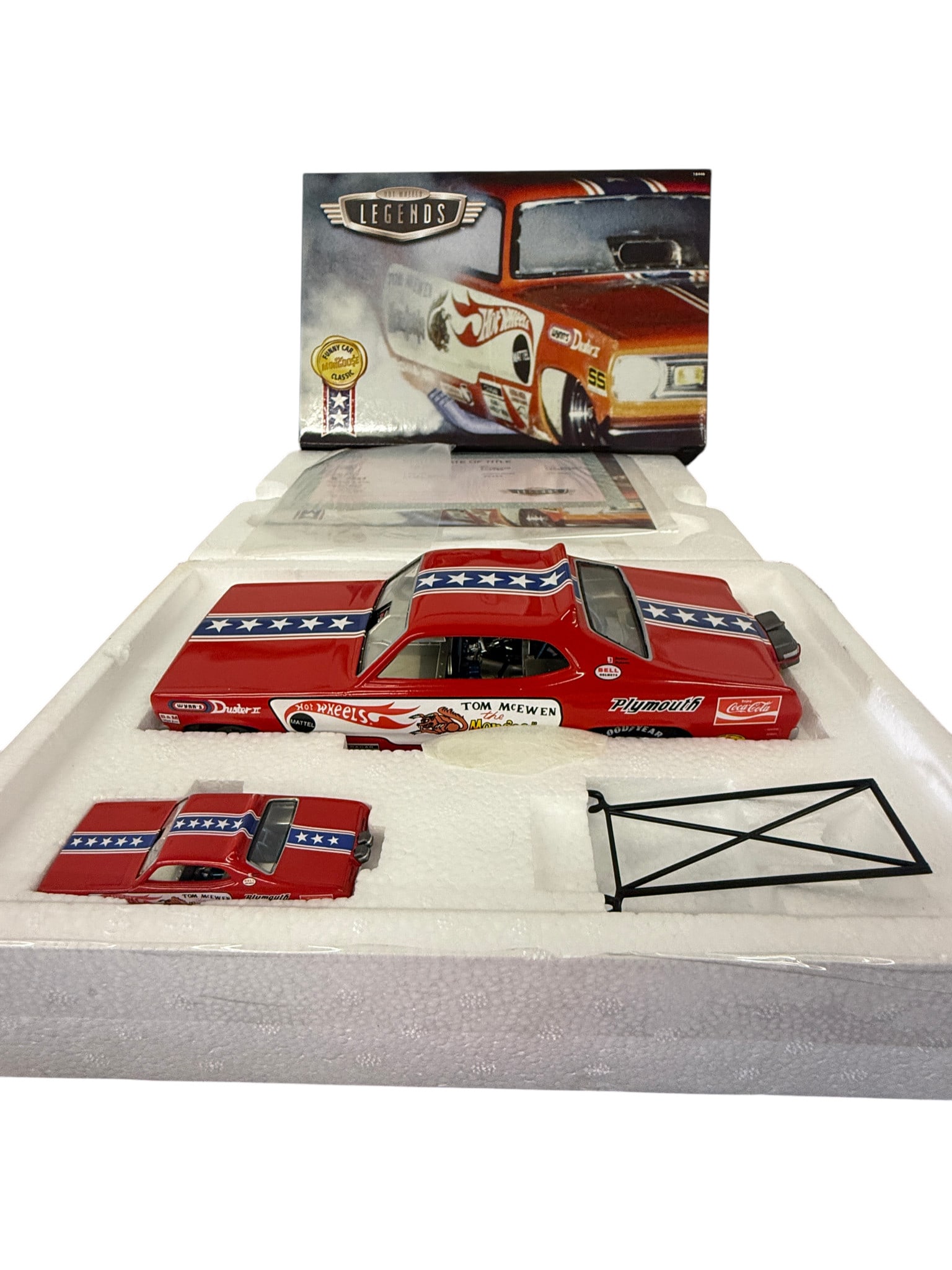 Hot Wheels Legends 1970 Plymouth Duster Model Car: Hot Wheels Legends 1970 Plymouth Duster Model Car