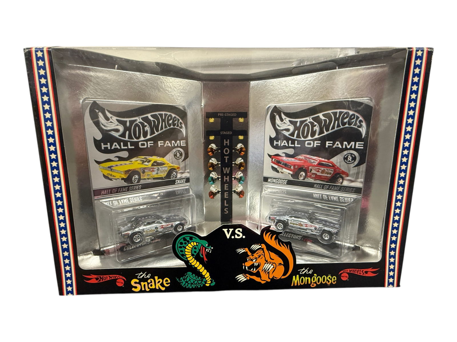 Hot Wheels Hall of Fame The Snake VS. The Mongoose: Hot Wheels Hall of Fame The Snake VS. The Mongoose