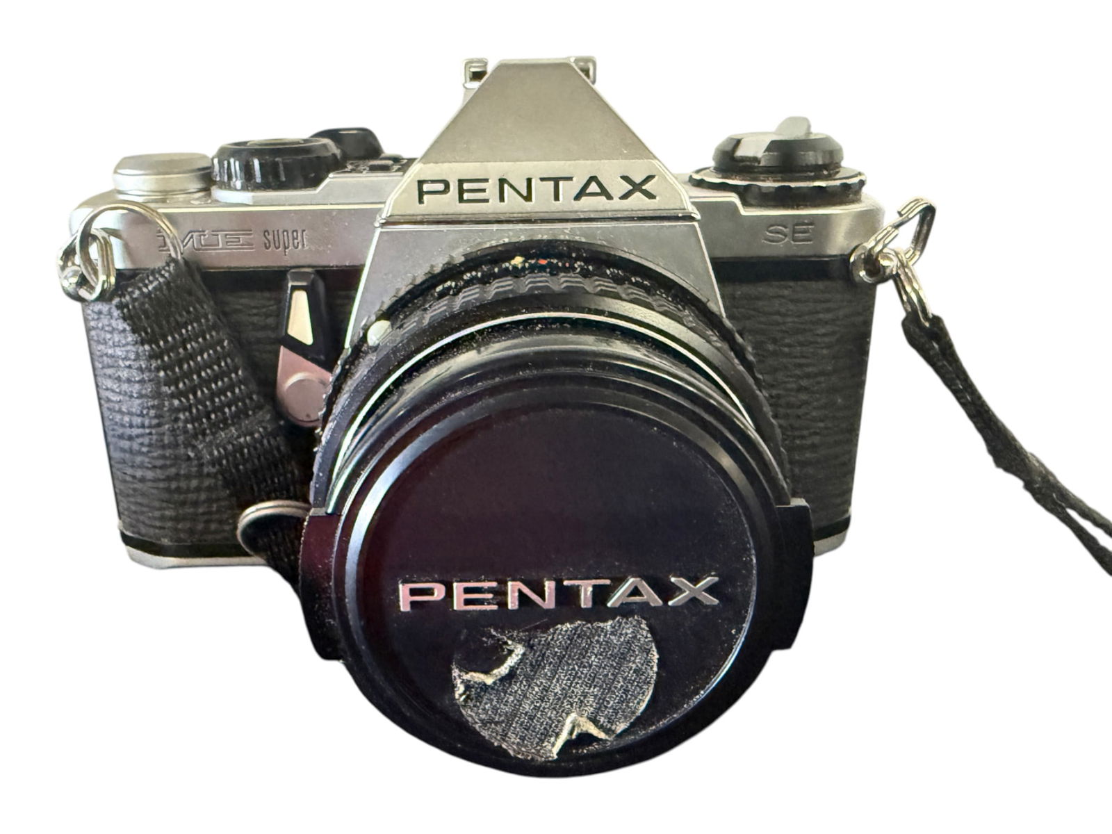 Vintage Pentax MUE Super Camera with Lens: Vintage Pentax MUE Super Camera with Lens