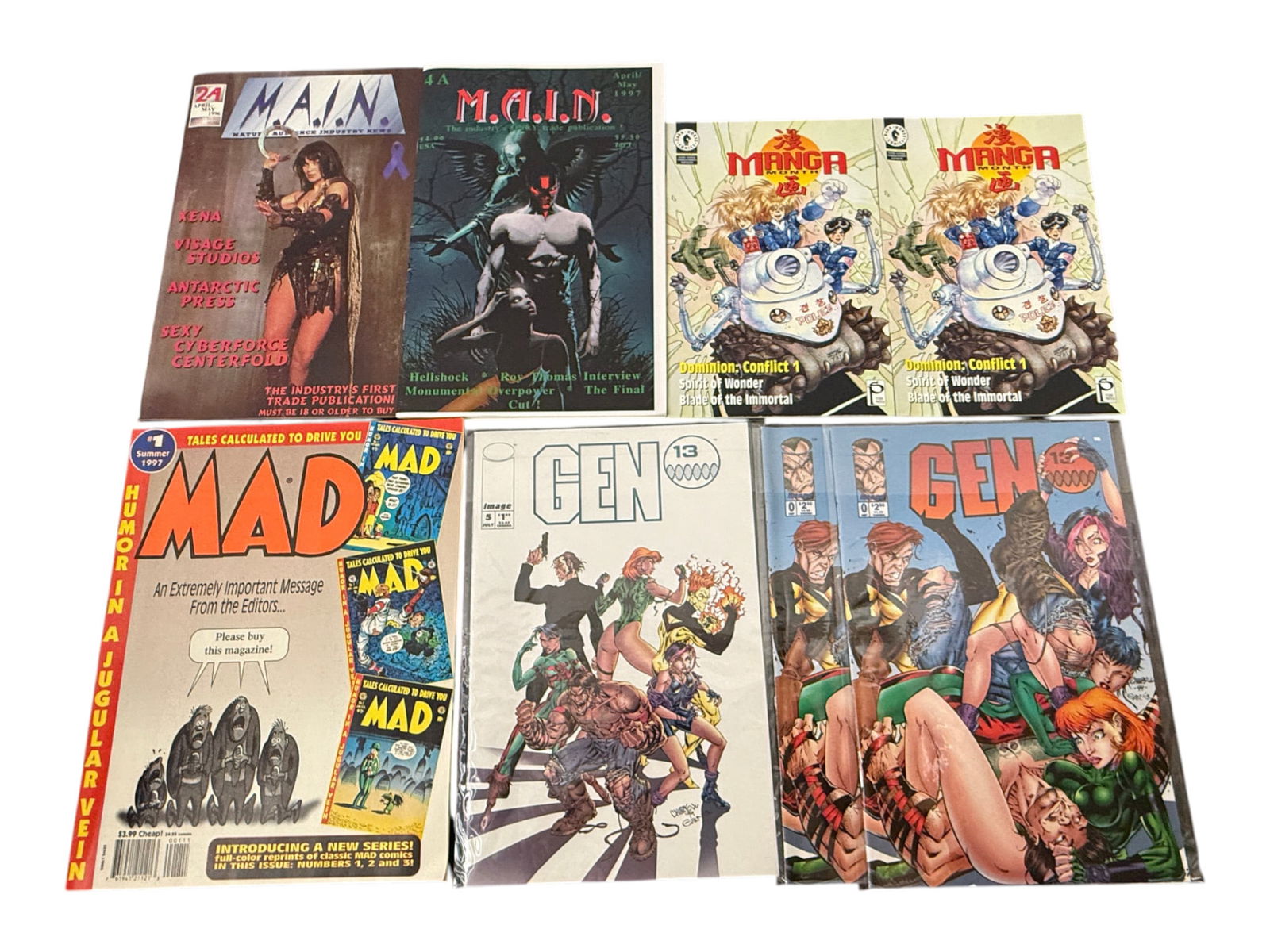 Vintage Comic Book Collection Lot (1 of 2)