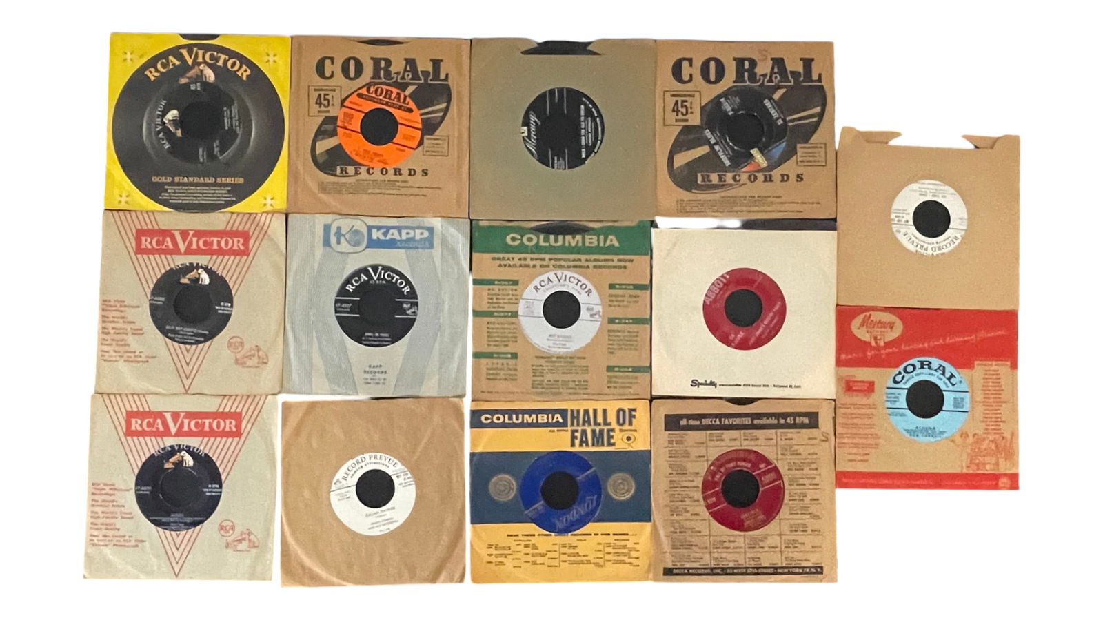 Vintage 45RPM Vinyl Record Collection (1 of 4)