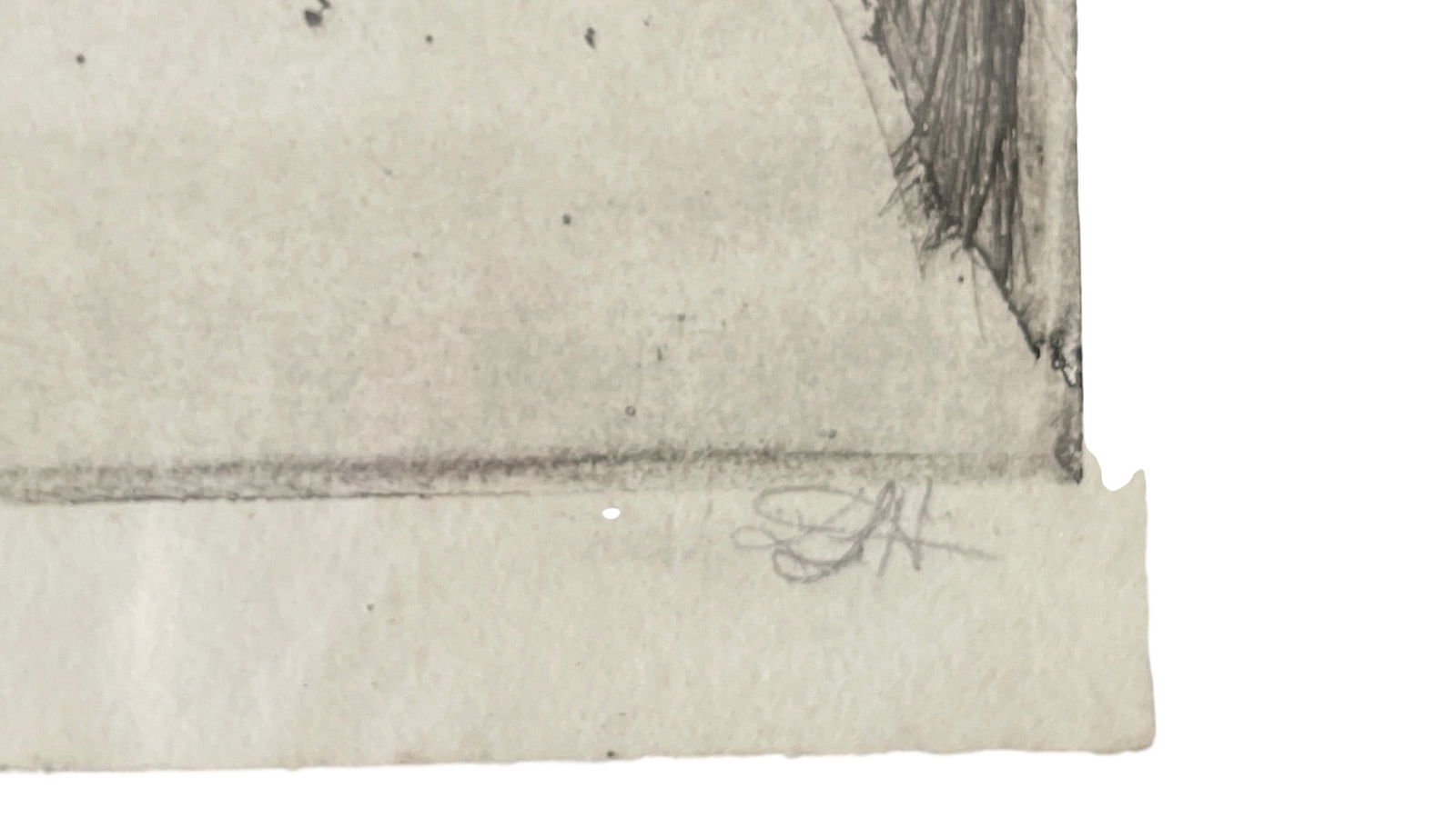 Vintage AP 1/6 Signed Etching - 2