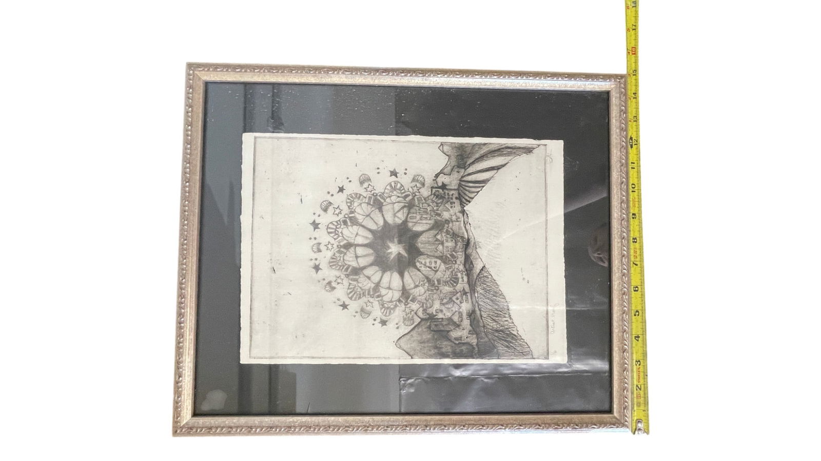 Vintage AP 1/6 Signed Etching - 4