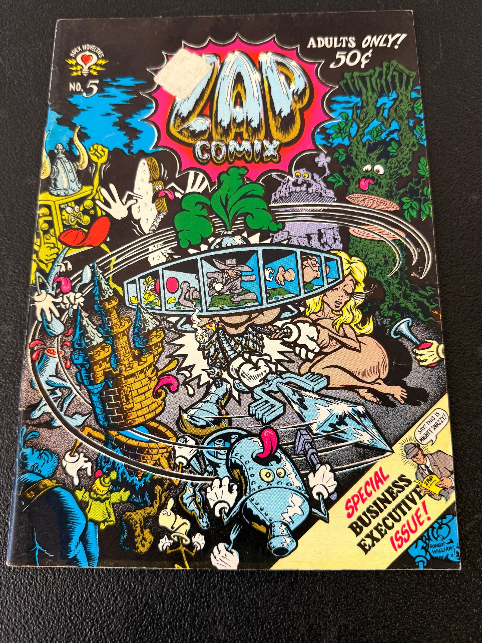 Zap Comix #5 Vintage Adults Only Comic Book: Zap Comix #5 Vintage Adults Only Comic Book
