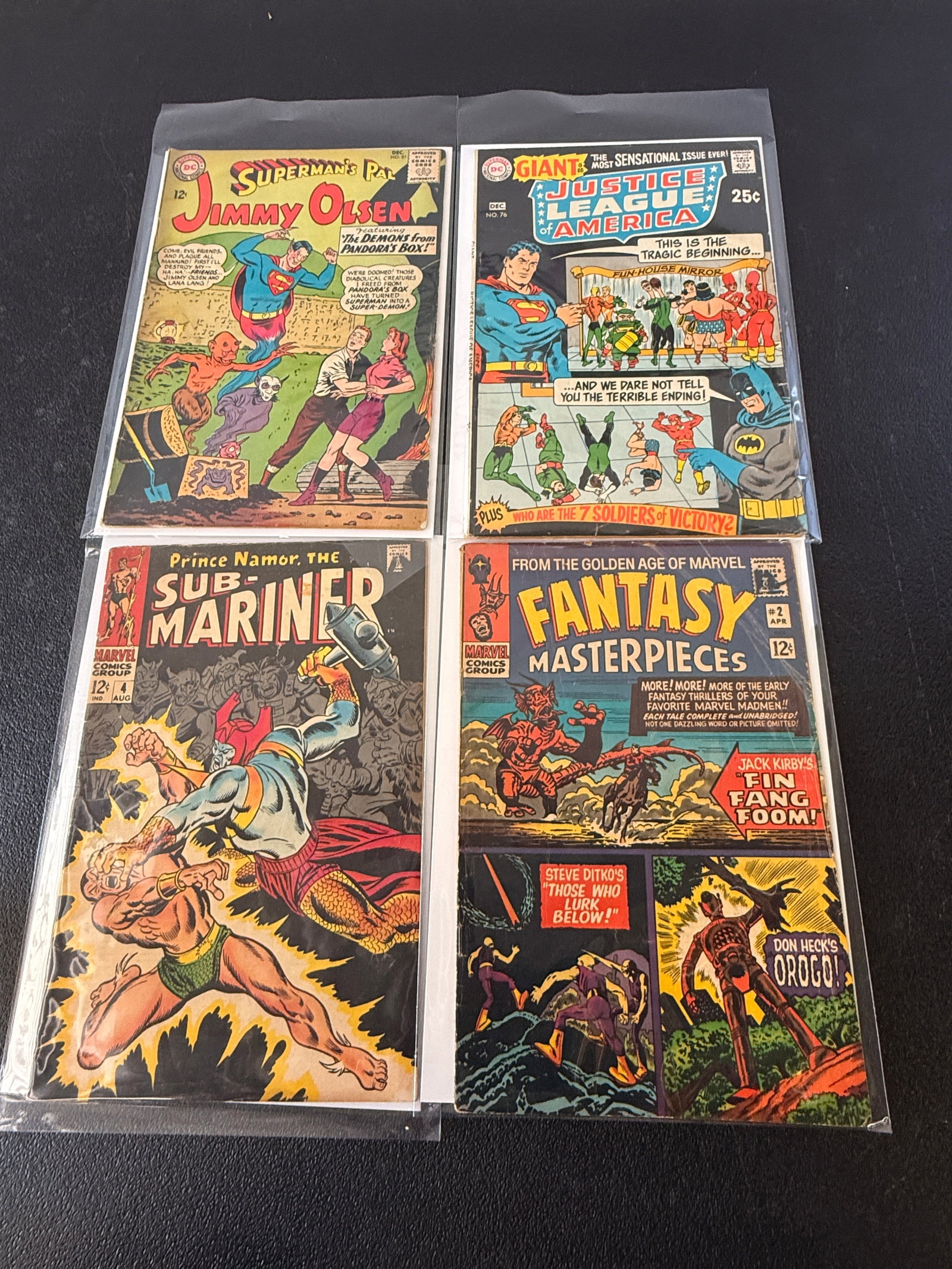 Vintage Comic Book Collection Lot: Vintage Comic Book Collection Lot