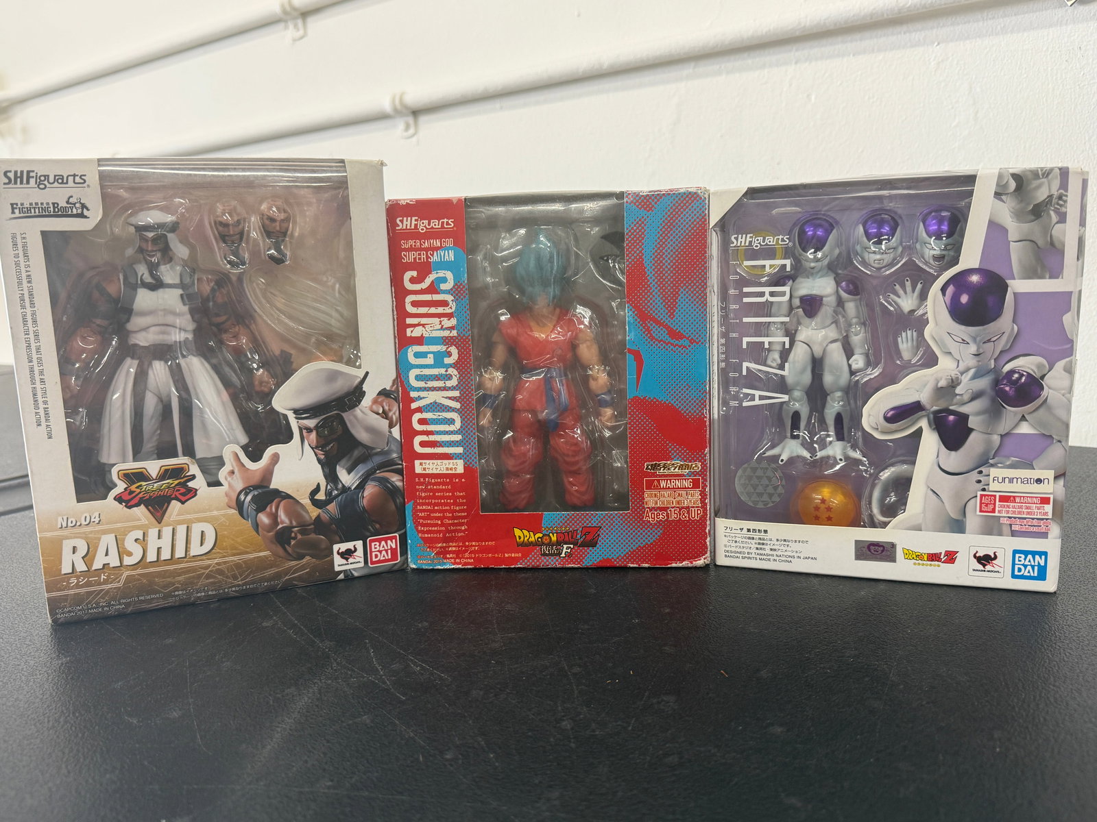 Dragon Ball and Street Fighter Action Figures: Dragon Ball and Street Fighter Action Figures