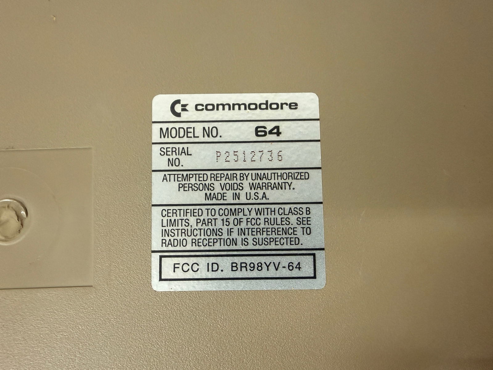 Commodore 64 C64 Computer and Accessories - 2