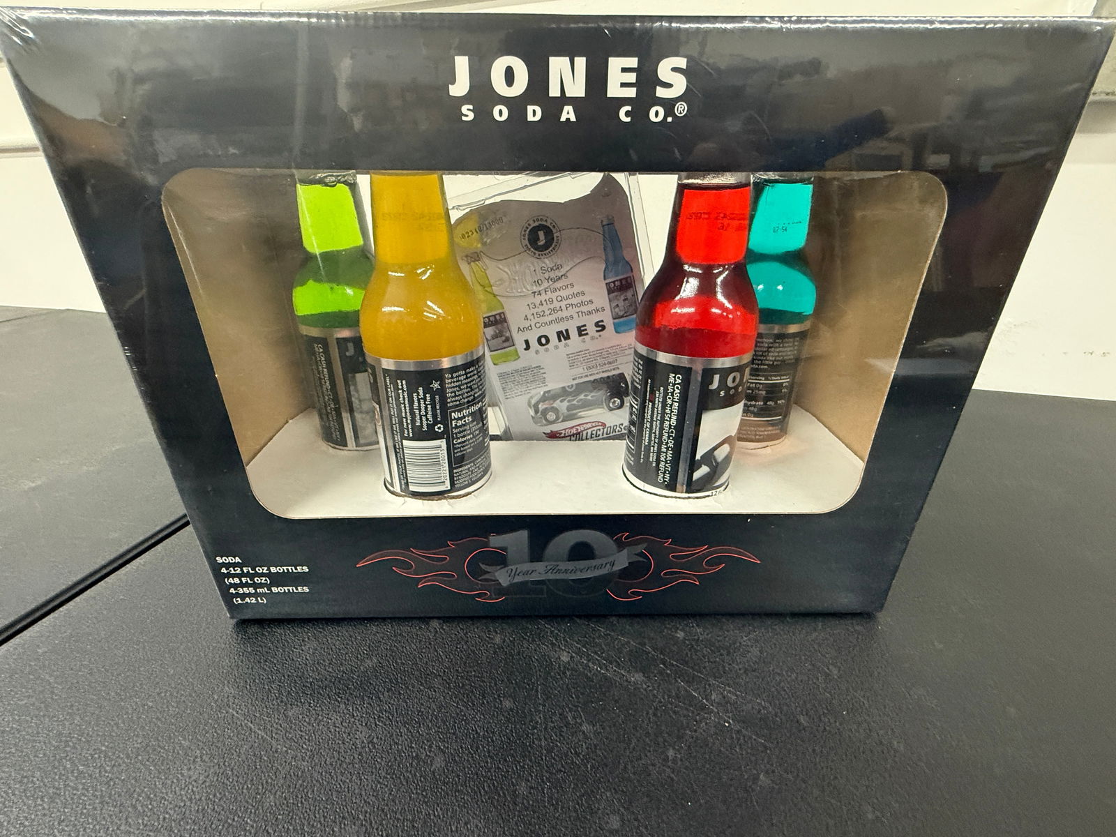Hot Wheels Jones Soda Co. /13000 10th Anniversary Sealed: Hot Wheels Jones Soda Co. /13000 10th Anniversary Sealed
