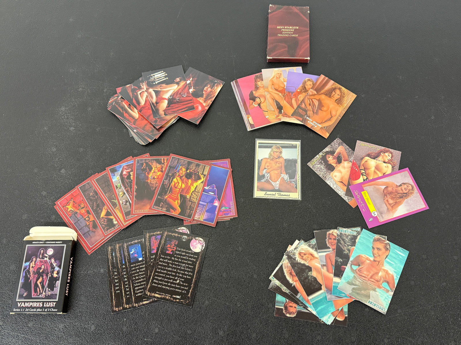 Vintage Trading Card Collection Lot: Vintage Trading Card Collection Lot