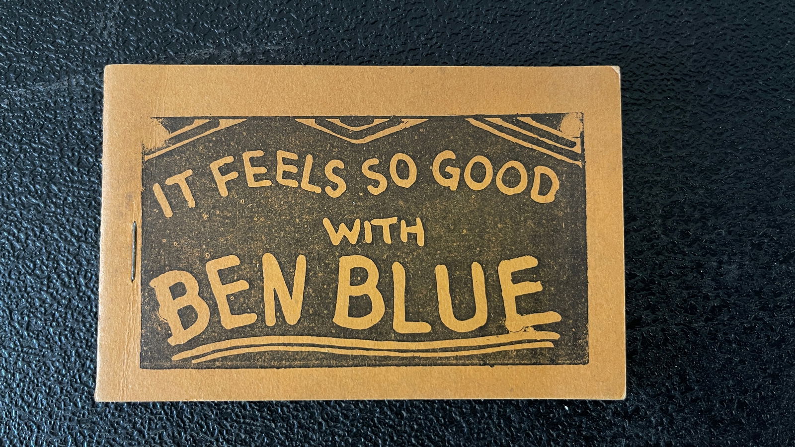 It Feels So Good with Ben Blue Mini-Comic Book: It Feels So Good with Ben Blue Mini-Comic Book