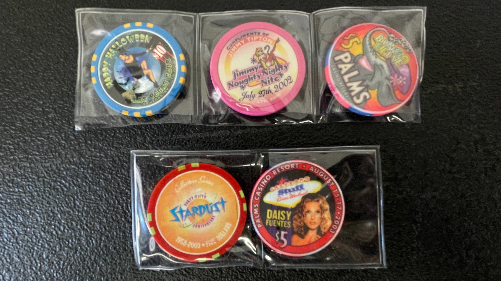 Vintage Poker Chips Collection Lot: Vintage Poker Chips Collection Lot
