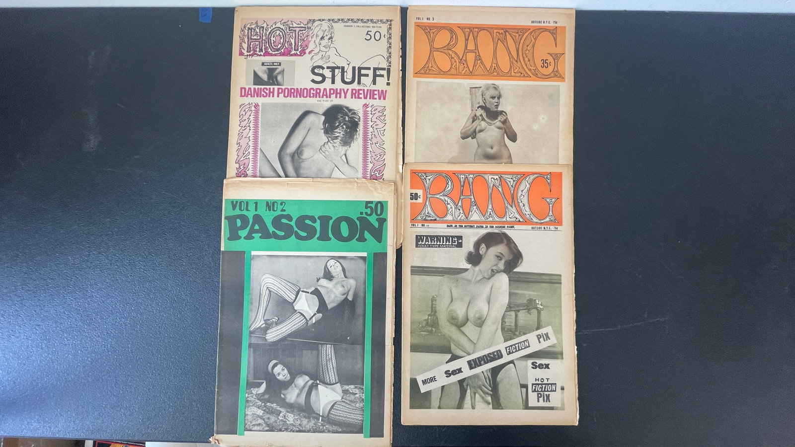 Vintage Erotic Adult Magazine Collection Lot: Vintage Erotic Adult Magazine Collection Lot