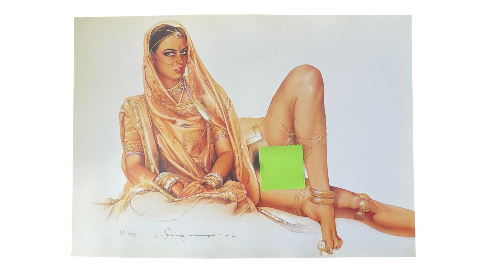 Hajime Sorayama - Print-60, Signed and Numbered Lithograph 13/125: Hajime Sorayama - Print-60, Signed and Numbered Lithograph 13/125