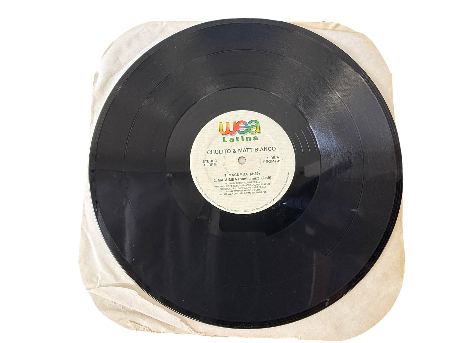 Chulito and Max Bianco Vintage Vinyl Record (1 of 1)