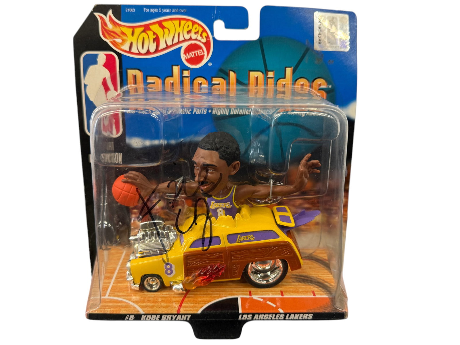 How Wheels Radical Rides Kobe Bryant Los Angeles Lakers - Signed by Kobe (1 of 2)