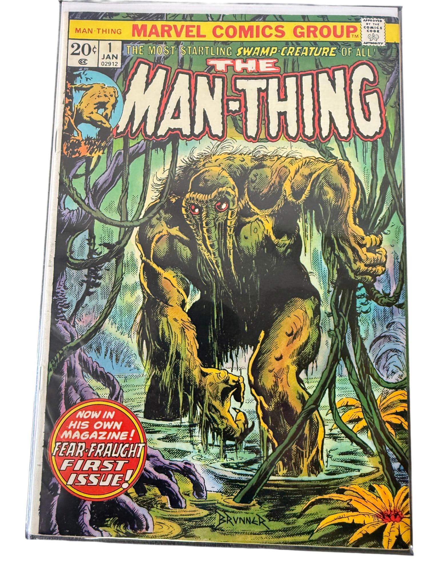 The Man Thing #1 Marvel Comic Book (1 of 2)