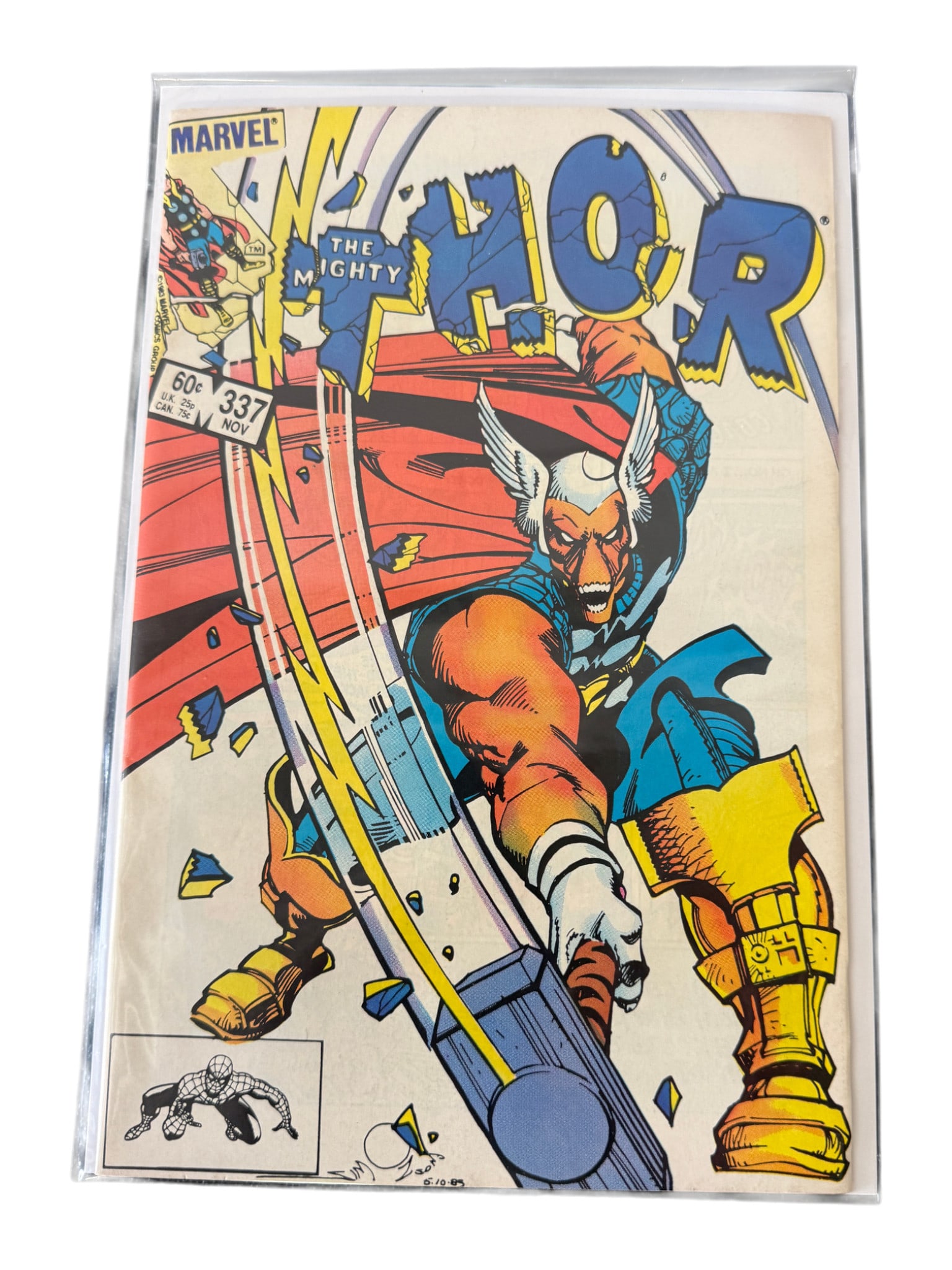 The Mighty Thor #337 Marvel Comic Book (1 of 2)