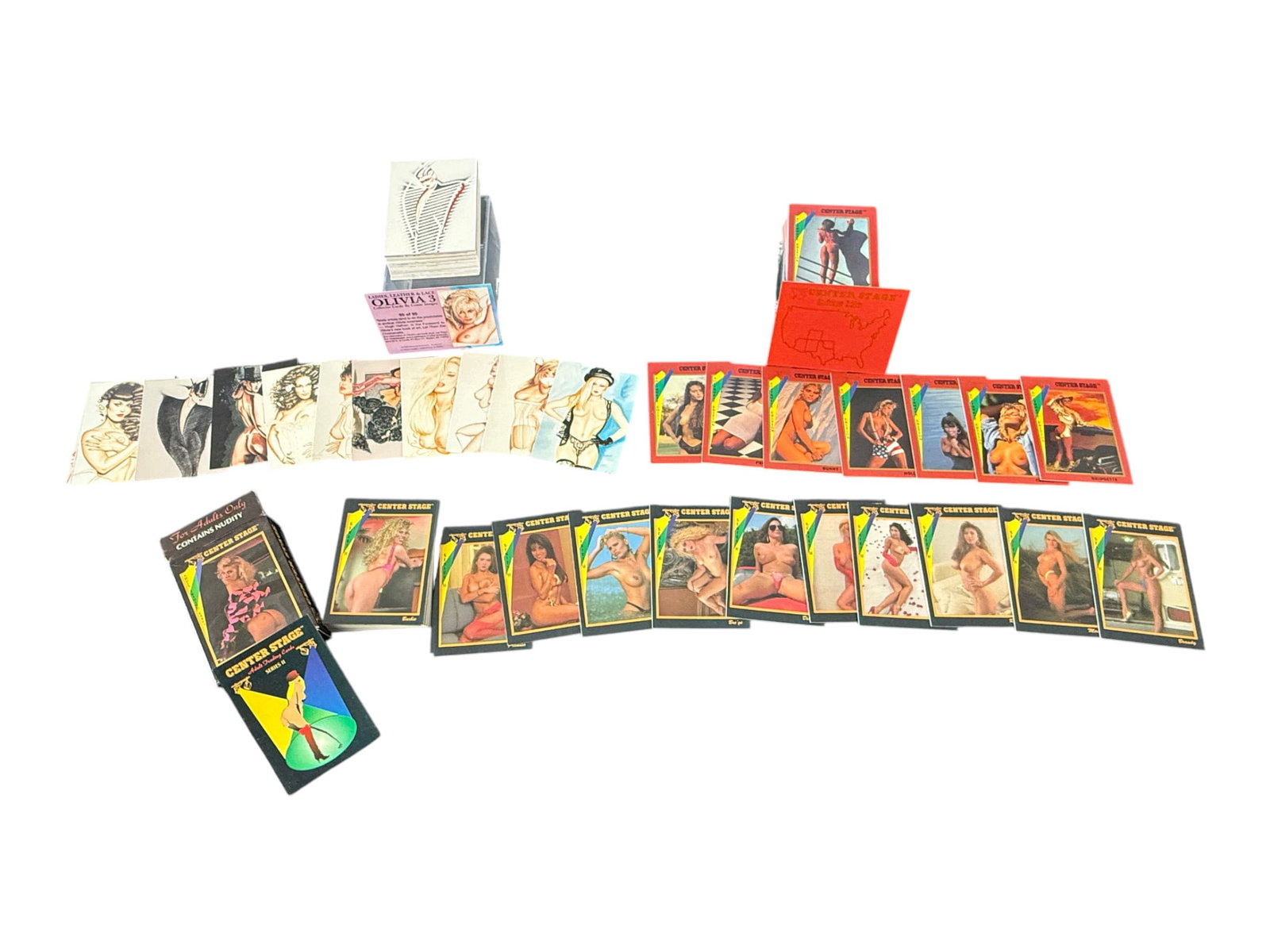 Vintage Adult Trading Card Collection Lot (1 of 1)