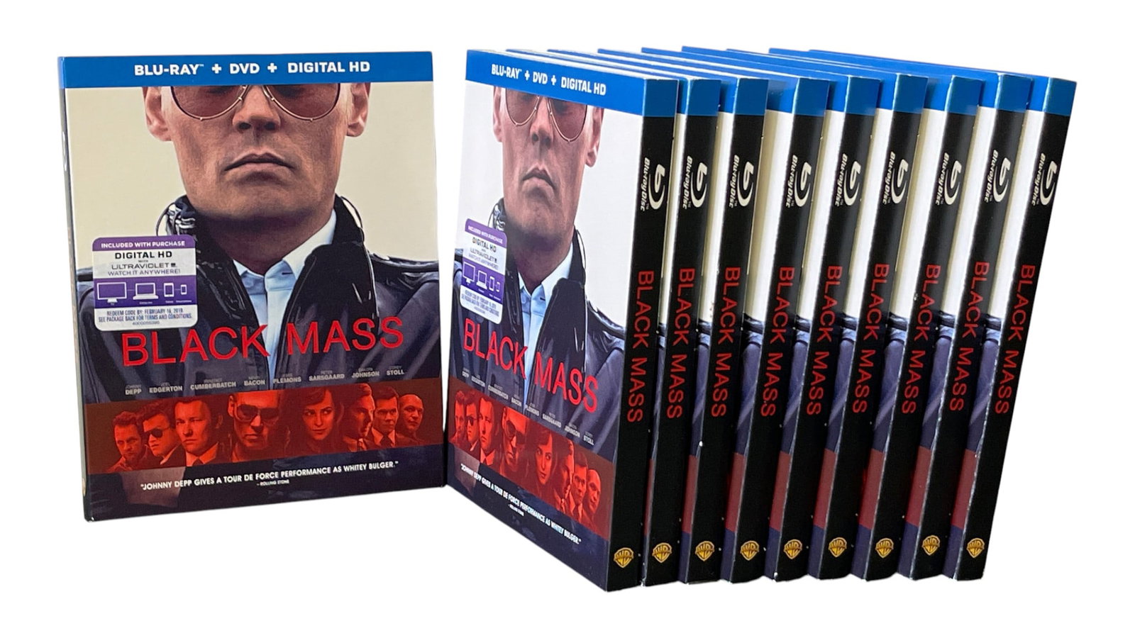 Black Mass (2015) Sealed Blu-Ray DVDs (1 of 3)
