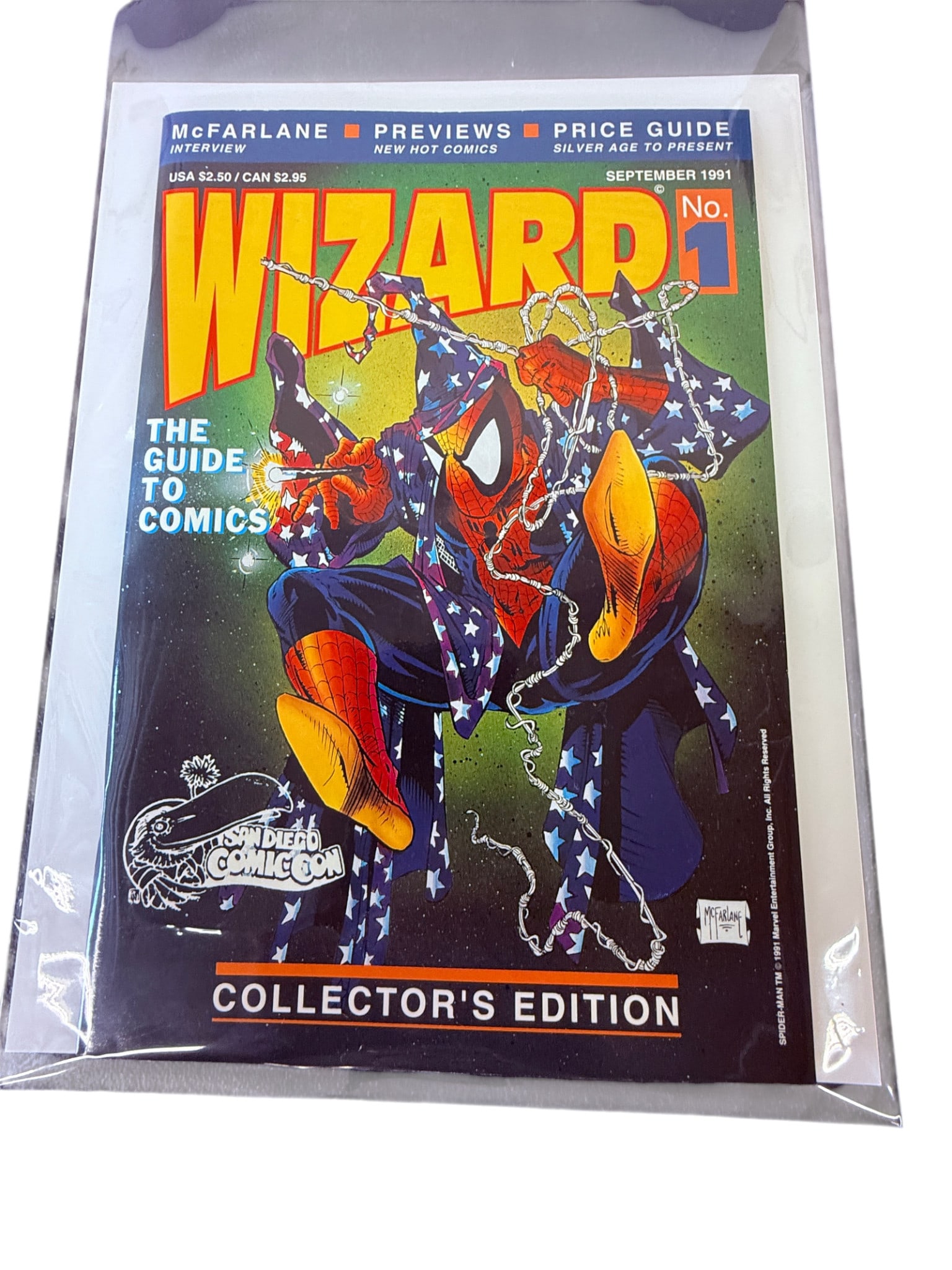 Wizard #1 1991 Comic Book Guide Collector's Edition (1 of 3)