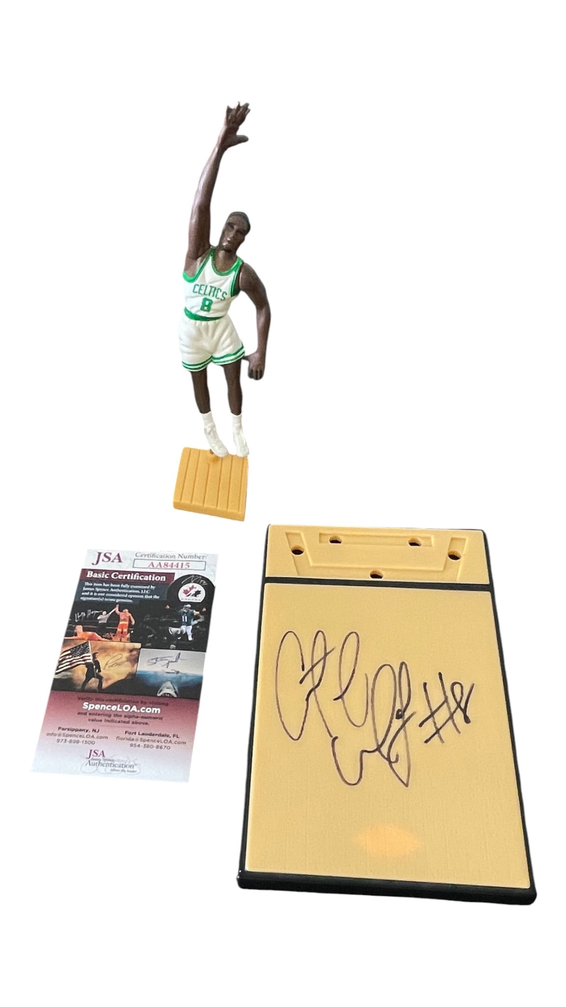 Antoine Walker Signed Starting Lineup Base JSA (1 of 6)