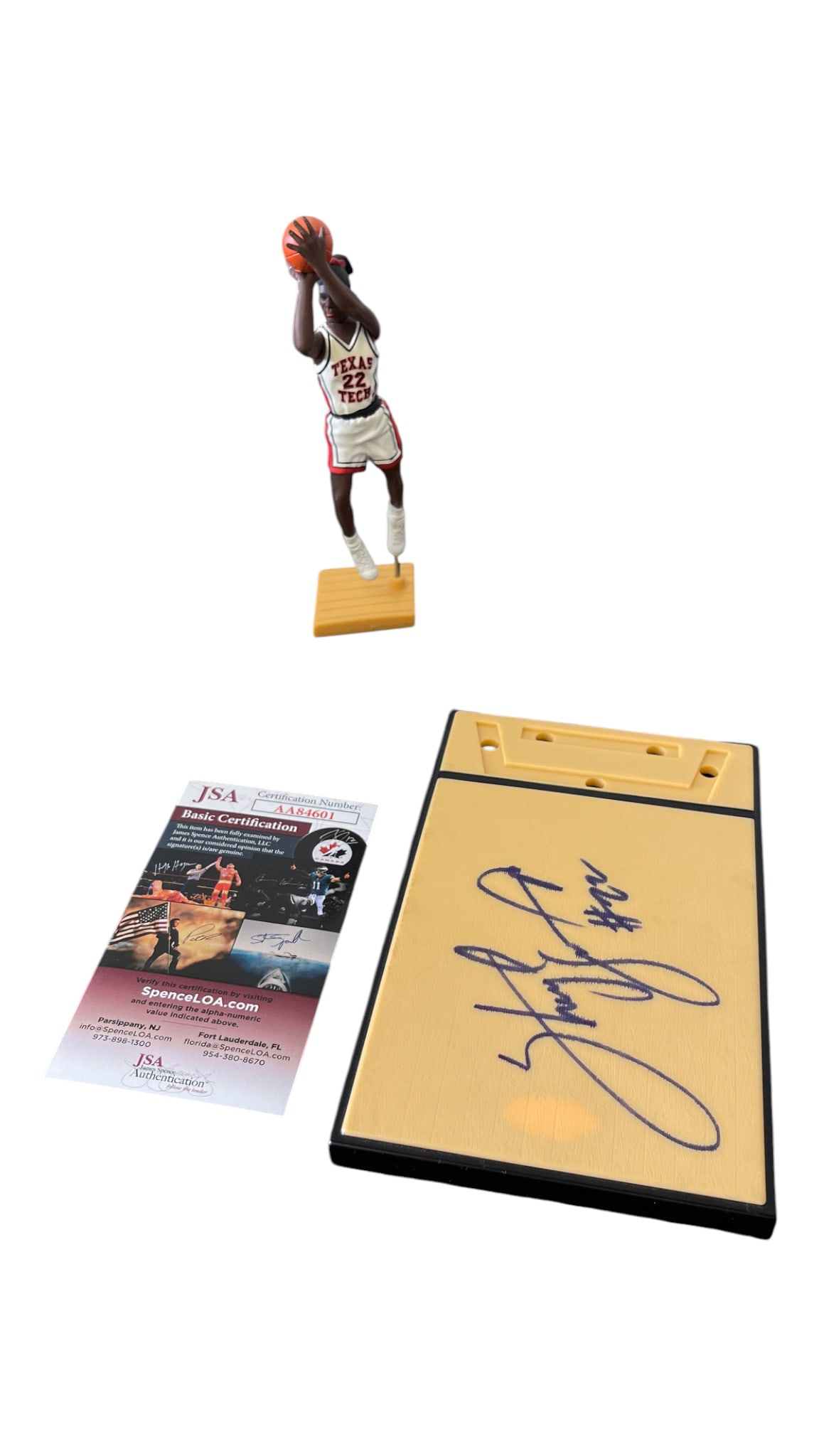 Sheryl Swoopes Signed Starting Lineup Base JSA (1 of 6)