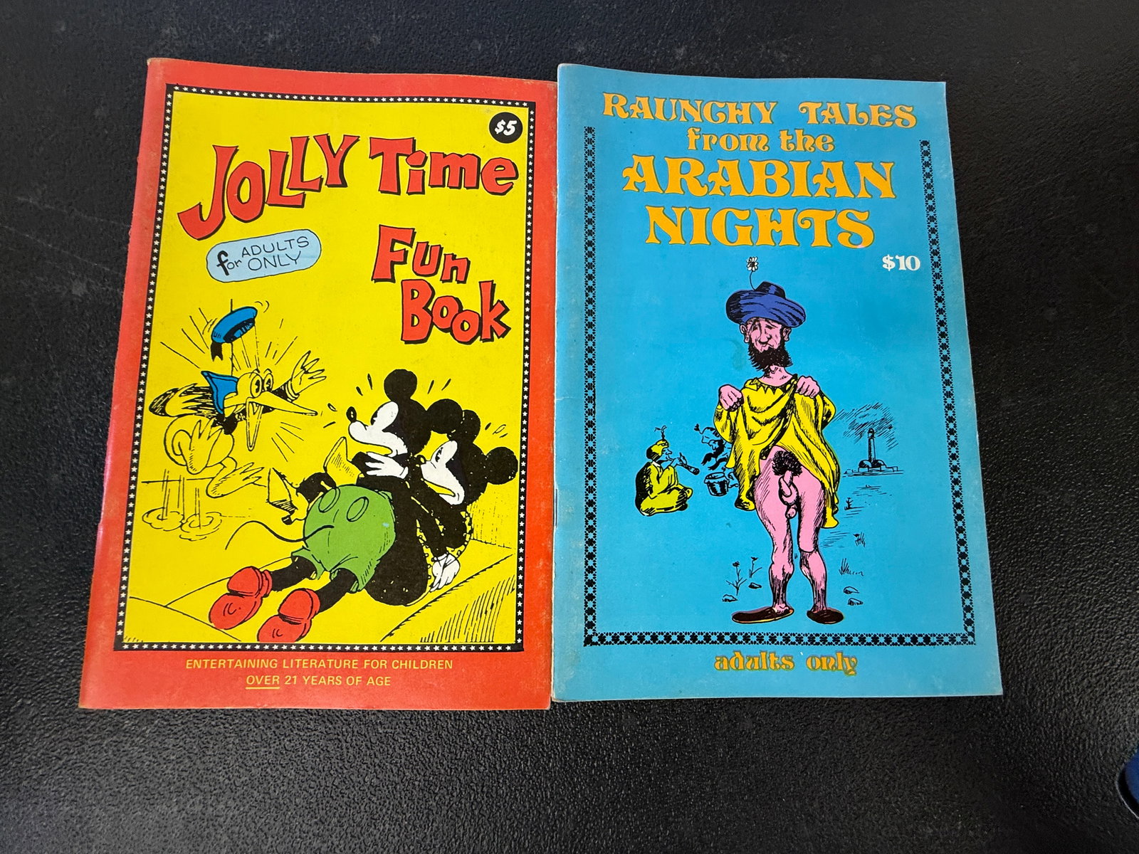 Vintage Adult Comics and Magazines Lot (1 of 2)