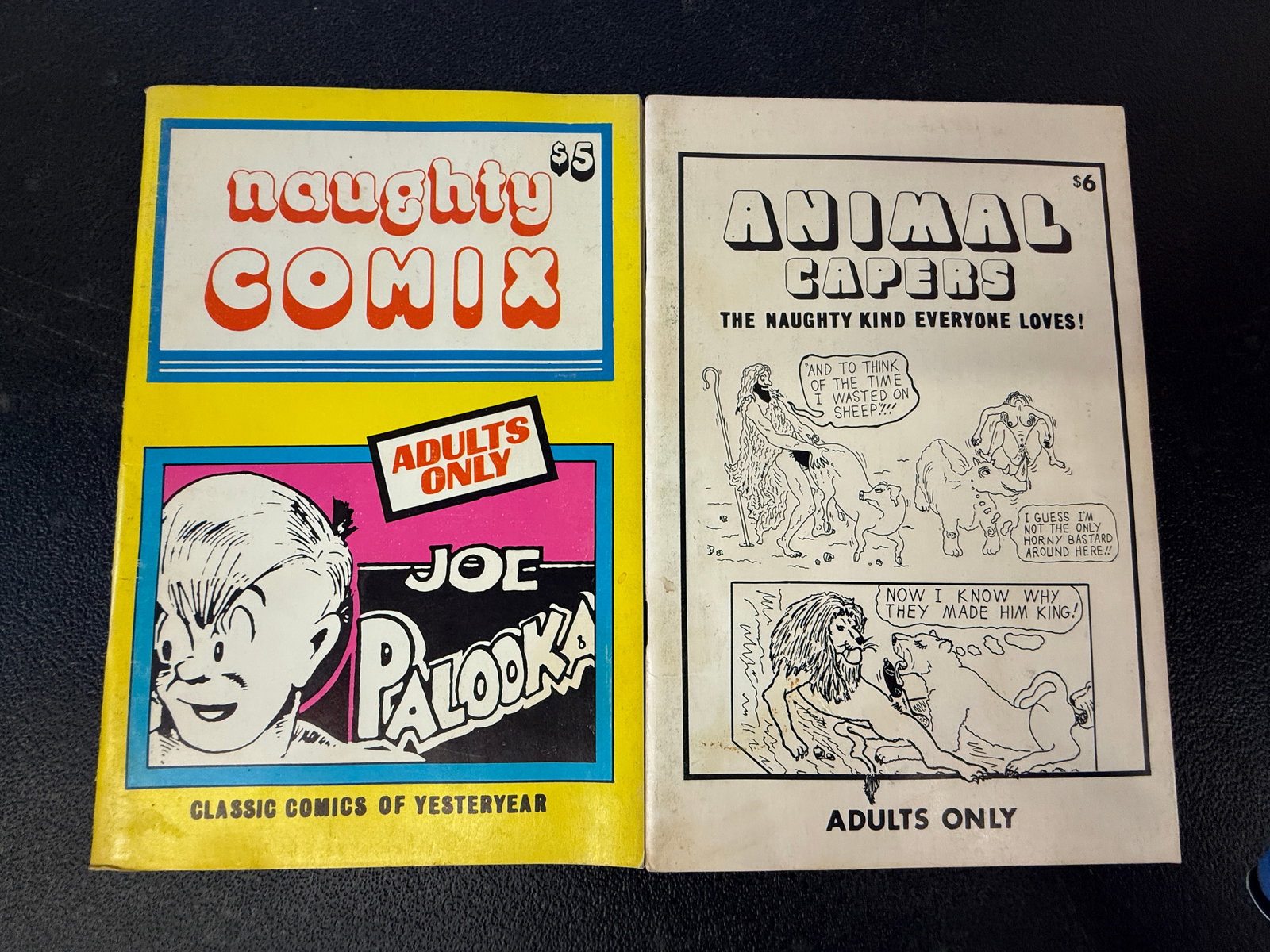 Vintage Adult Comics and Magazines Lot (1 of 2)