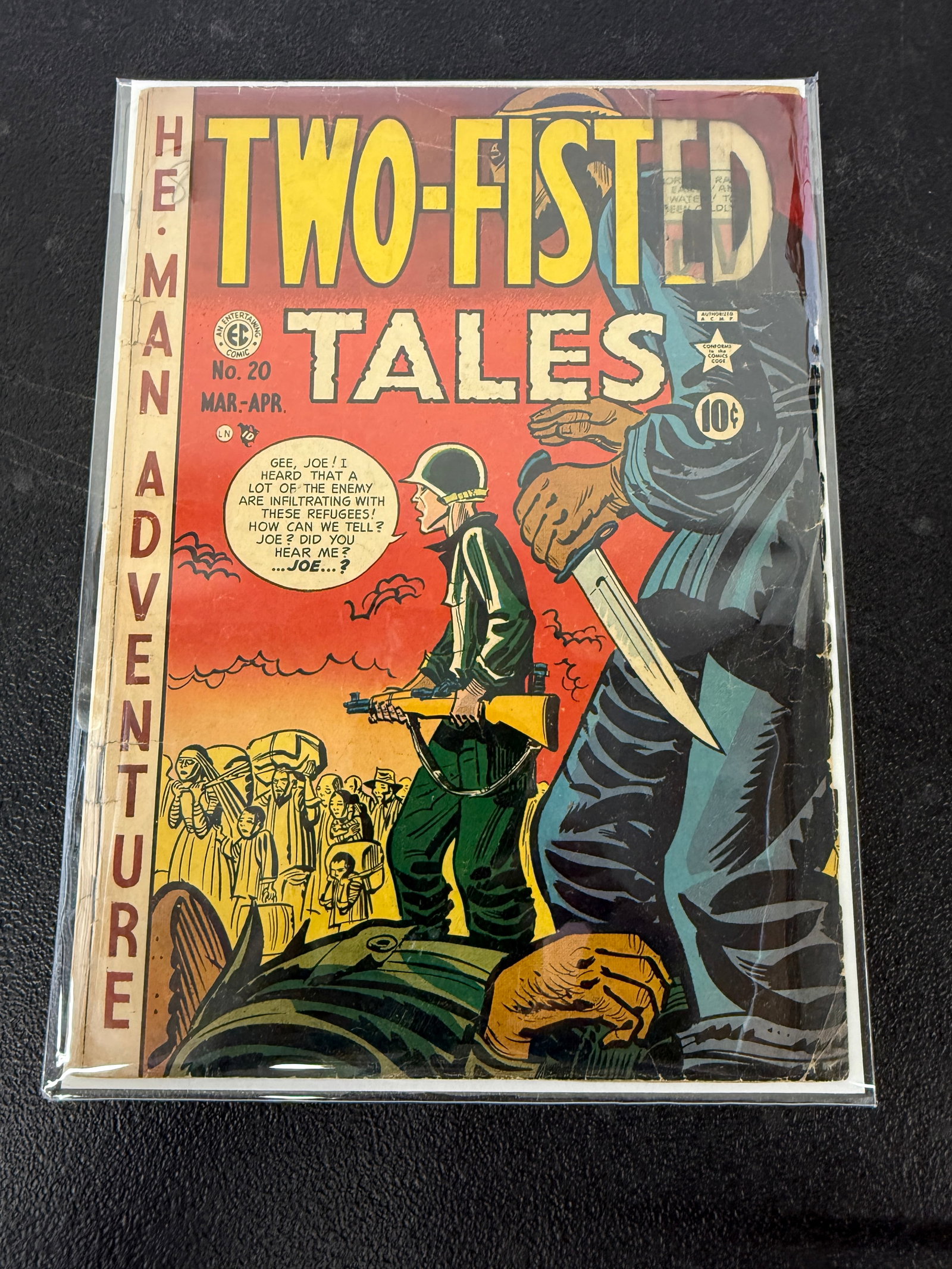 Two-Fisted Tales #20 EC Comics 10c Comic Book (1 of 2)