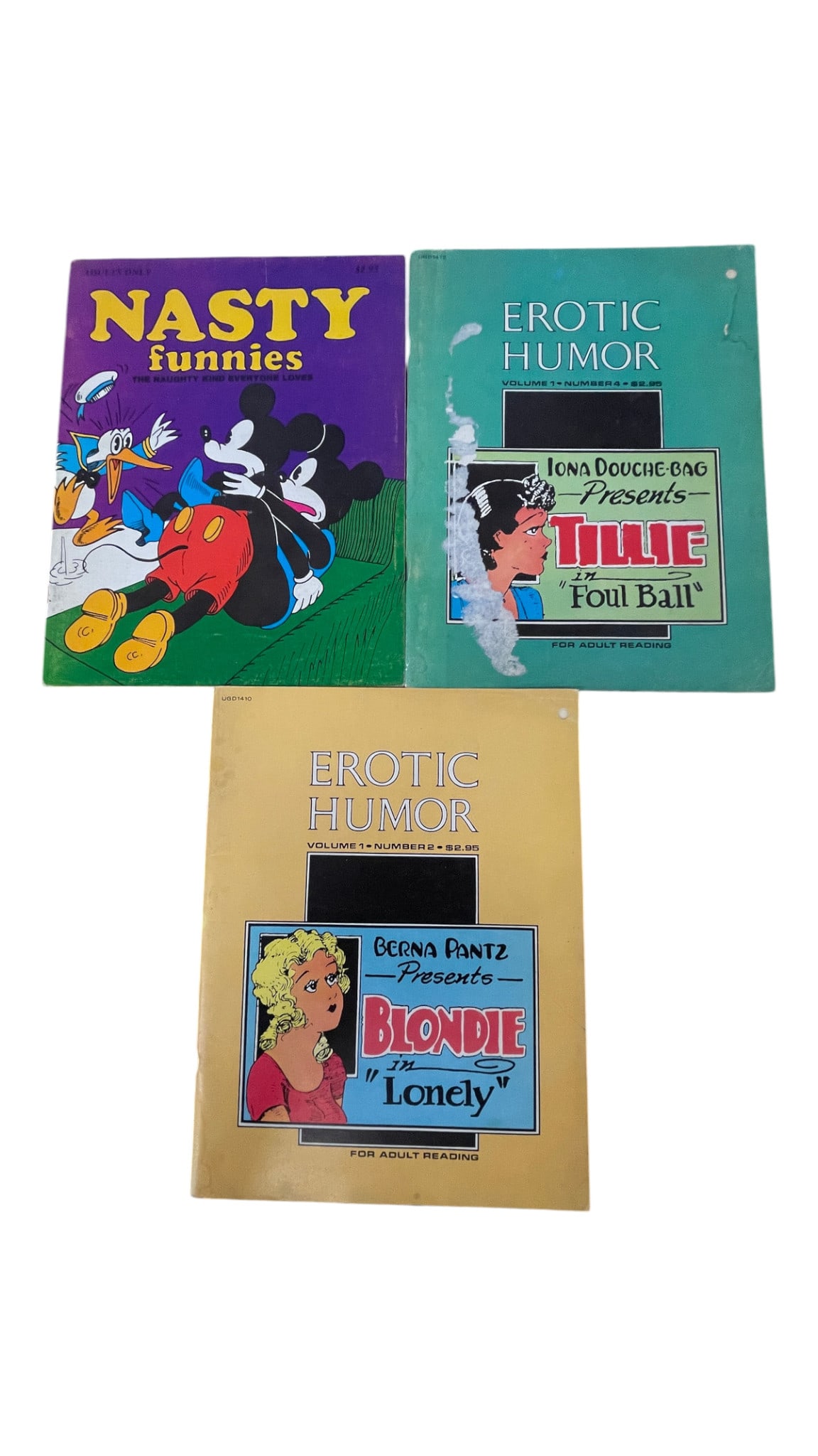 Vintage Adult Comics and Magazines Lot (1 of 2)