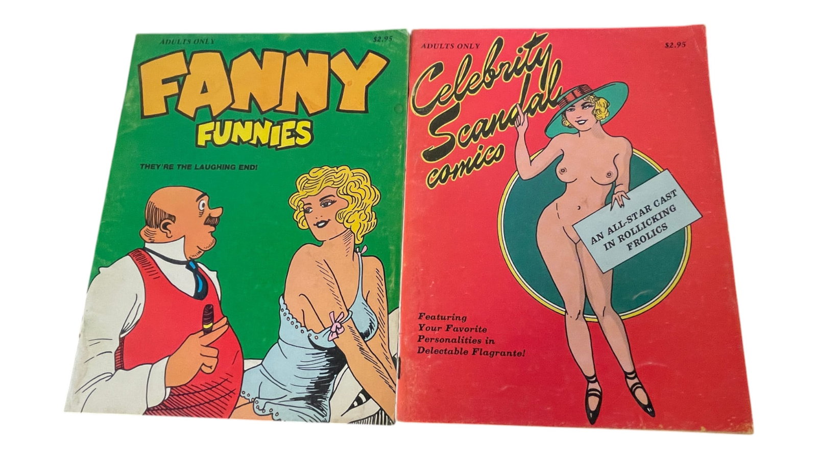 Vintage Adult Comics and Magazines Lot: Vintage Adult Comics and Magazines Lot
